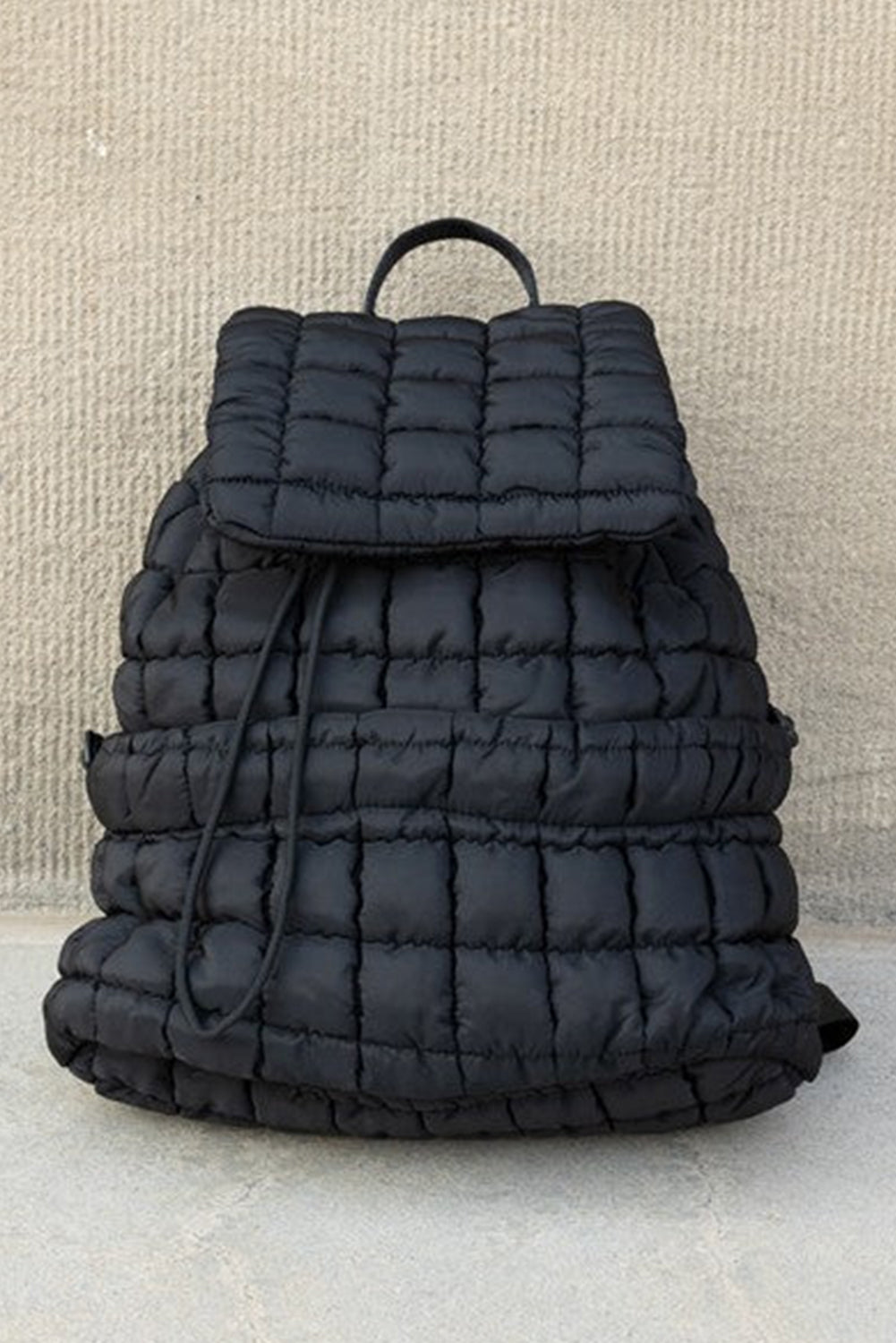 Backpack Puffer Puffer Flatted Cake Solid Ablass