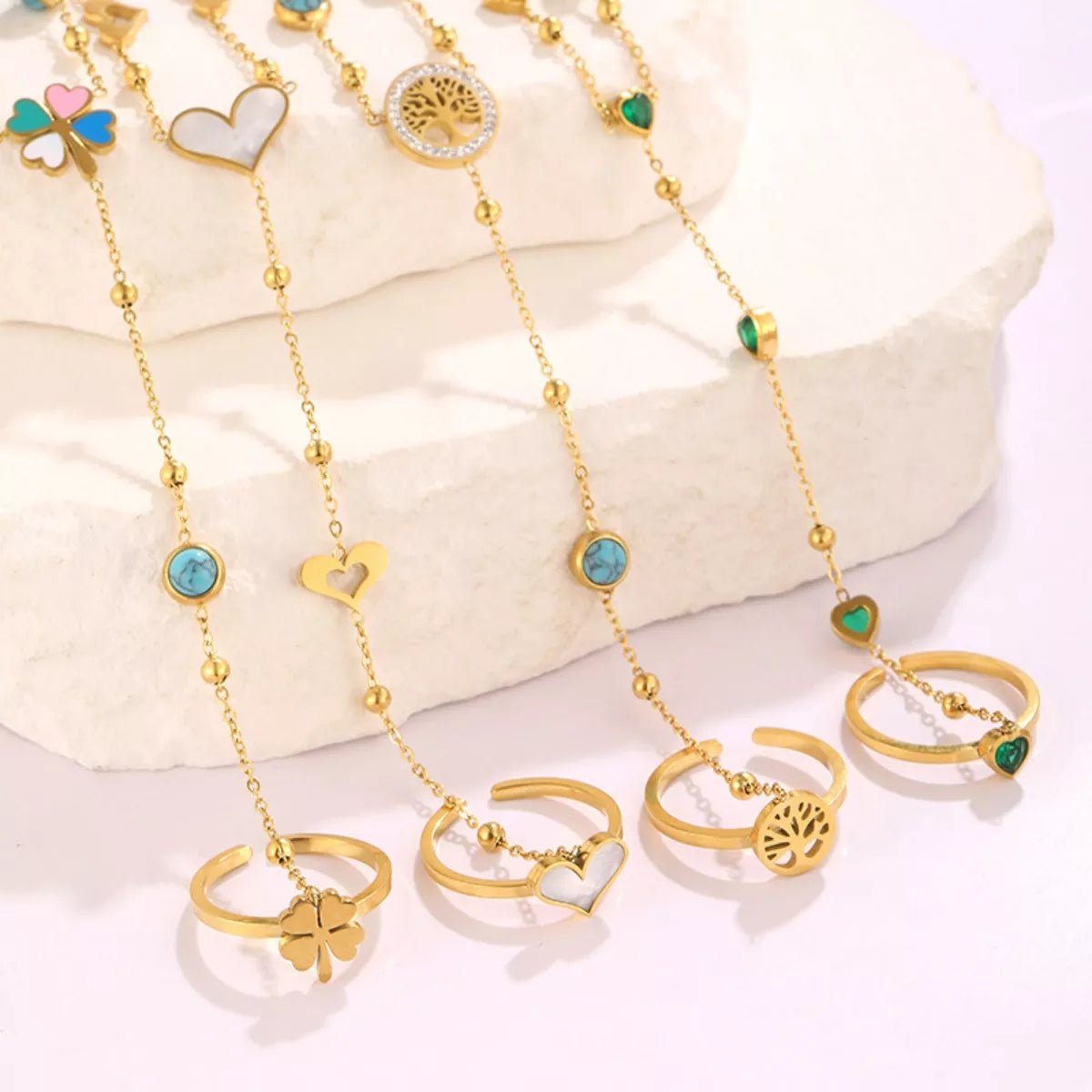 18K Gold - Plated Chain Bracelet - MAD RUFFI