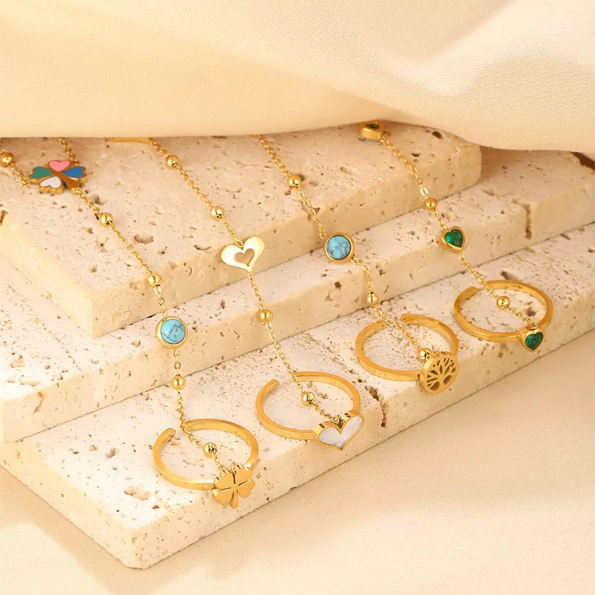 18K Gold - Plated Chain Bracelet - MAD RUFFI