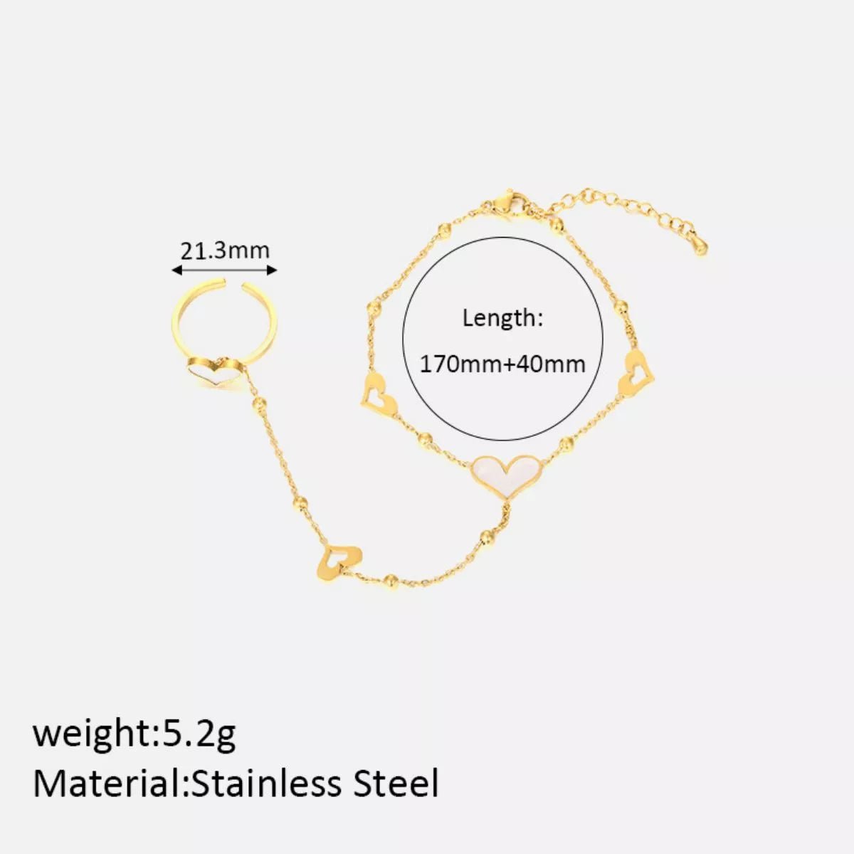 18K Gold - Plated Chain Bracelet - MAD RUFFI