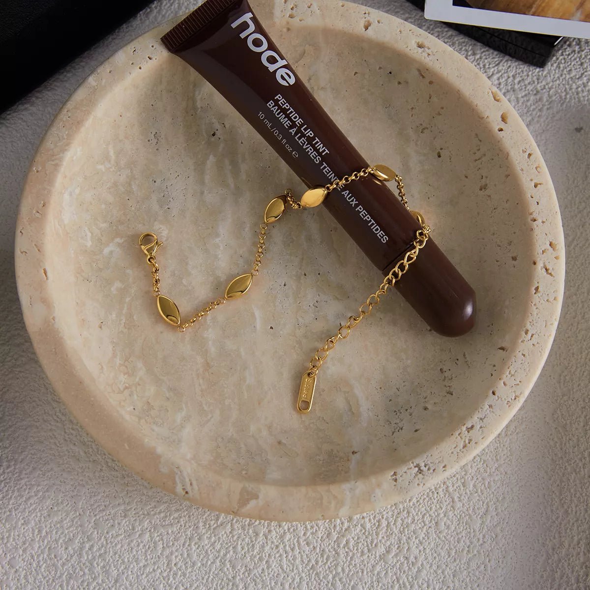 18K Gold - Plated Chain Link Bracelet - MAD RUFFI