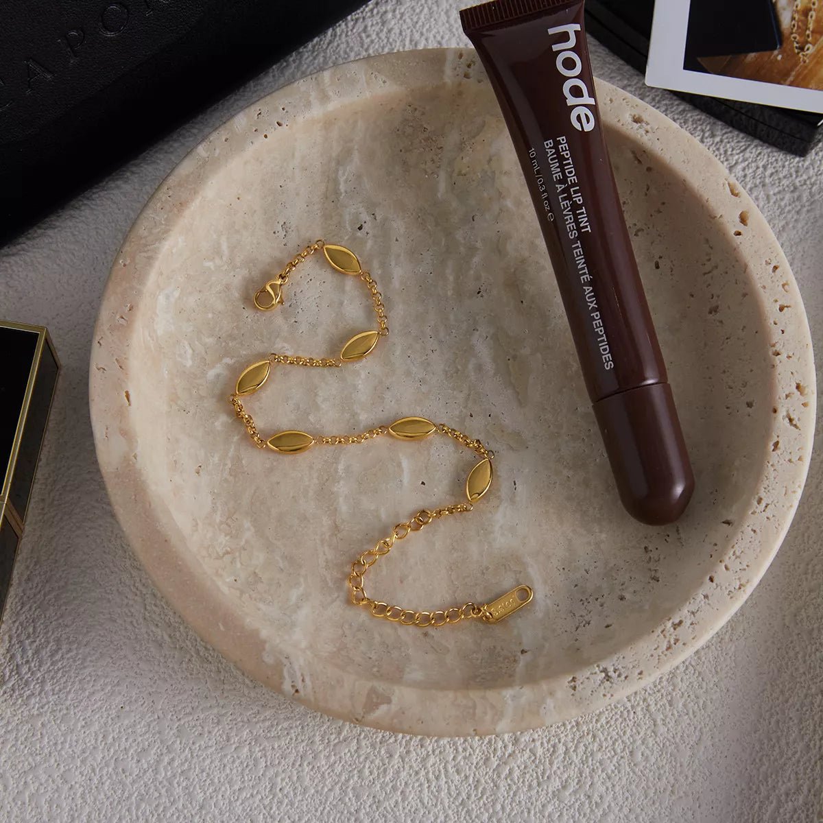 18K Gold - Plated Chain Link Bracelet - MAD RUFFI