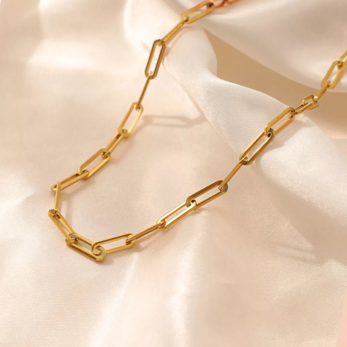 18K Gold - Plated Chain Necklace - MAD RUFFI