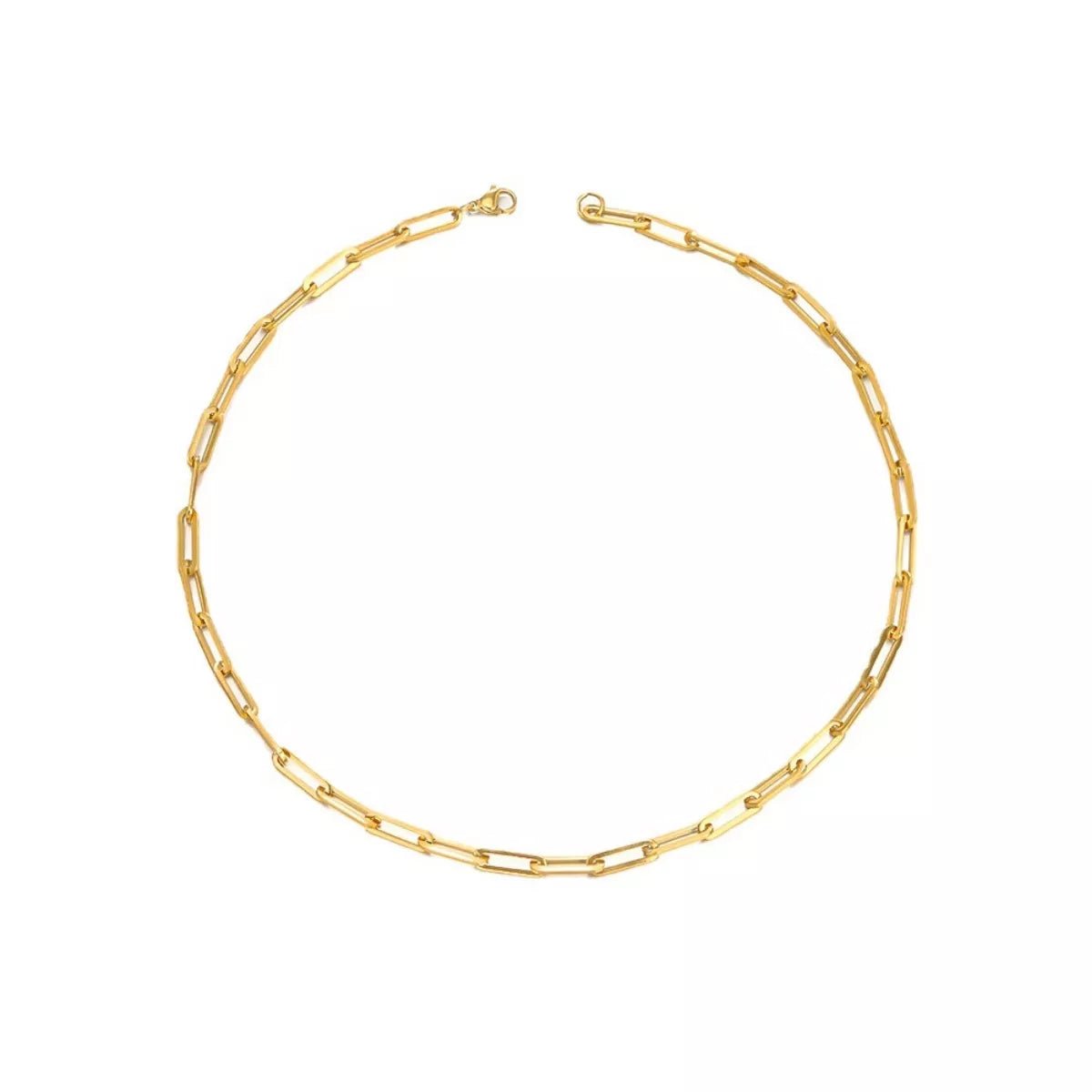 18K Gold - Plated Chain Necklace - MAD RUFFI
