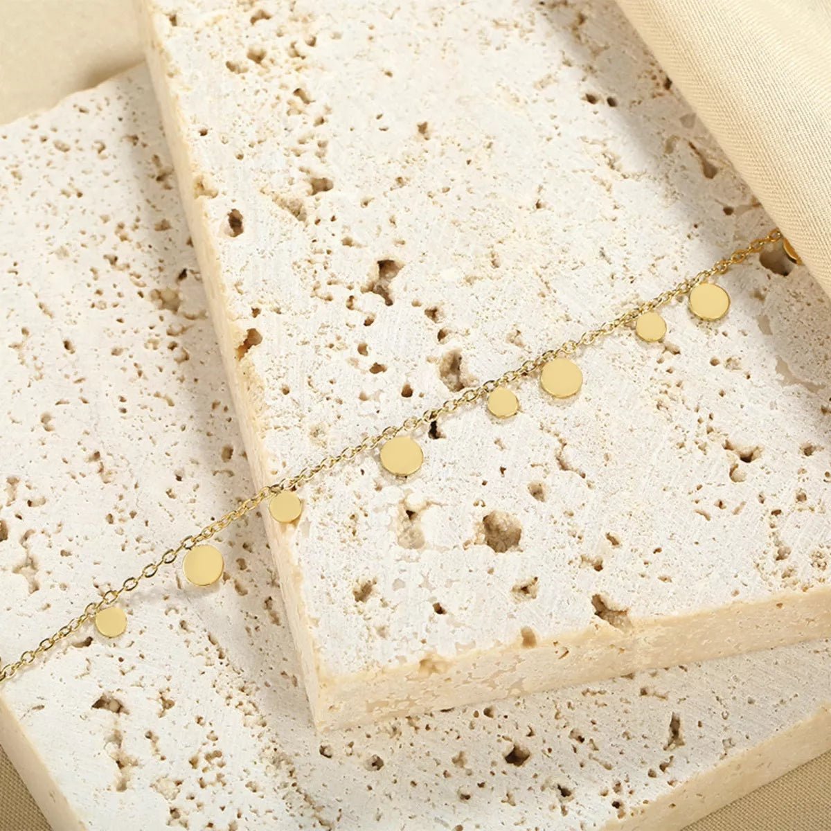 18K Gold - Plated Charm Bracelet - MAD RUFFI