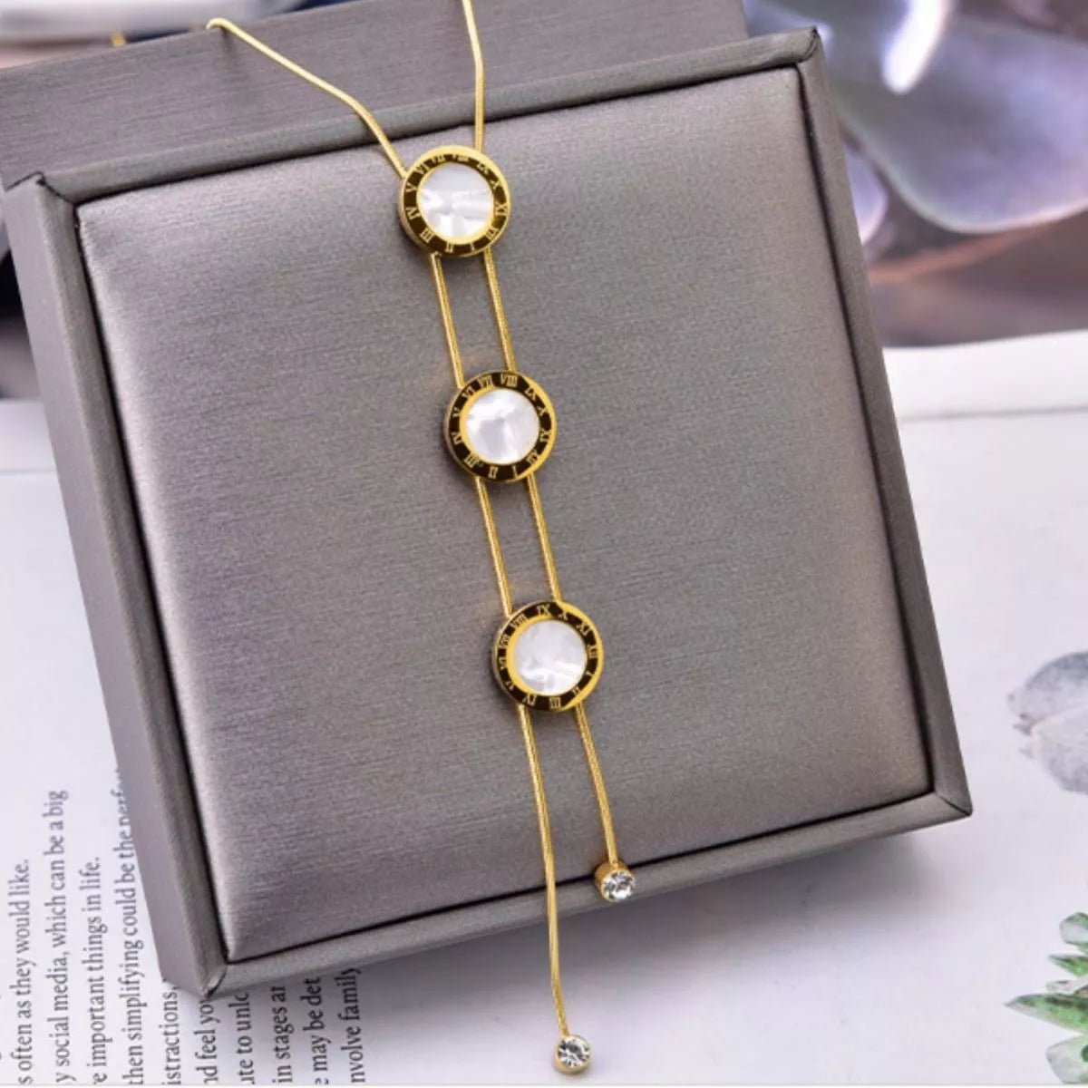 18K Gold - Plated Shell Jewelry Set - MAD RUFFI