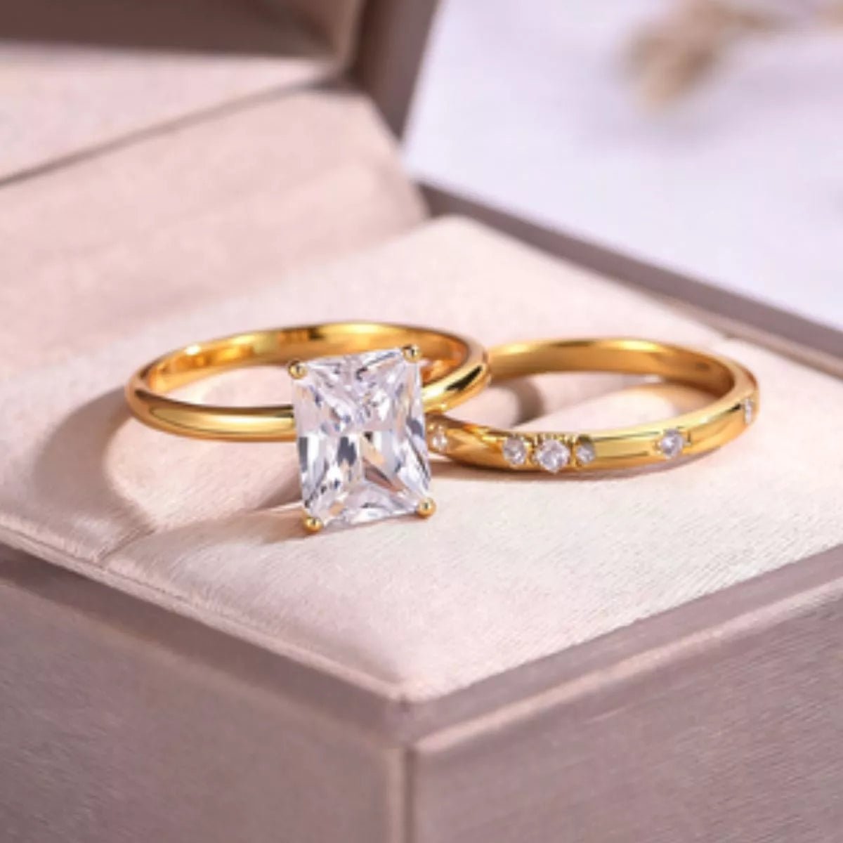 2 Carat Moissanite 925 Sterling Silver Zircon Minimalist Ring - MAD RUFFI