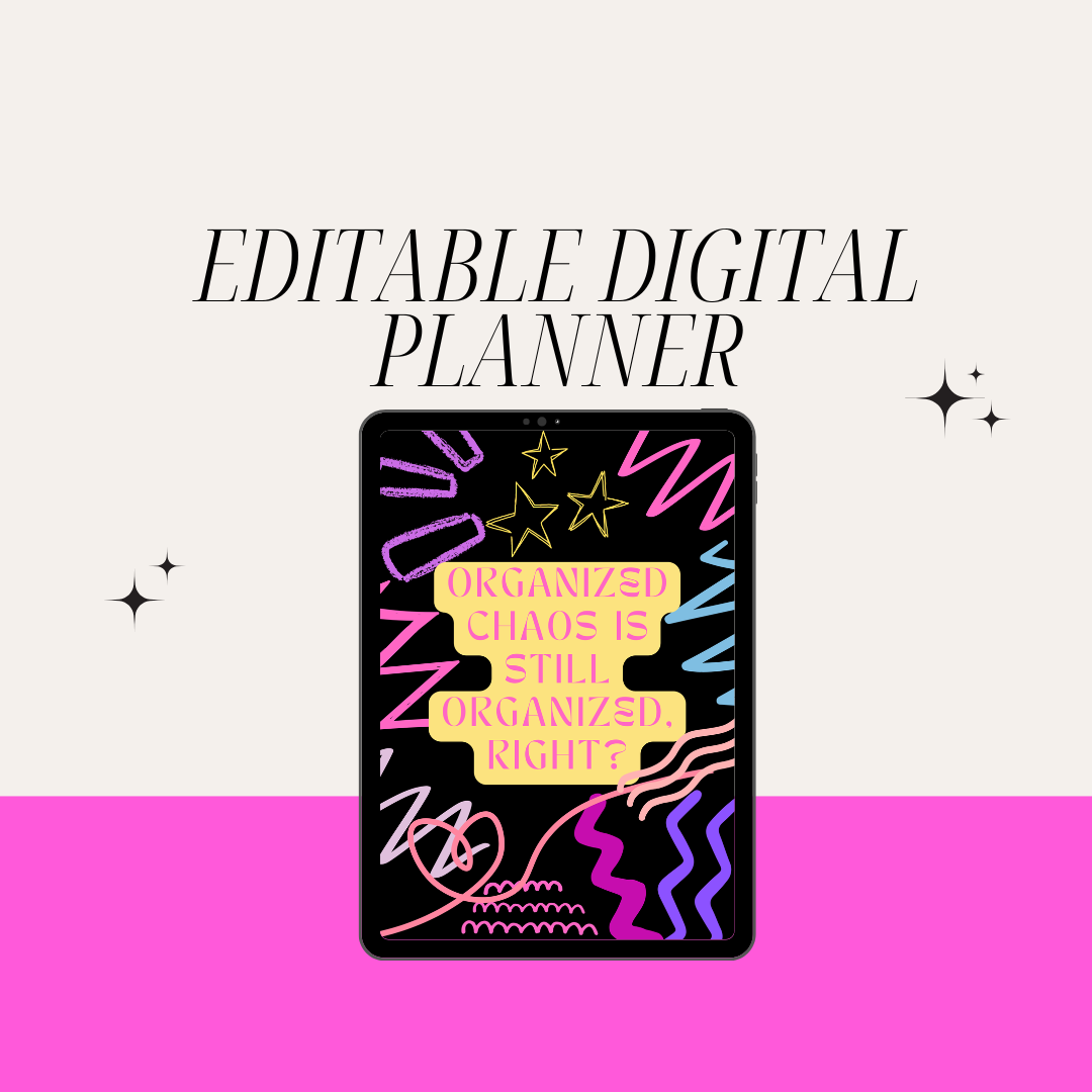 2026 Digital ADHD Planner - Focused Time Management & Task Organization for ADHD