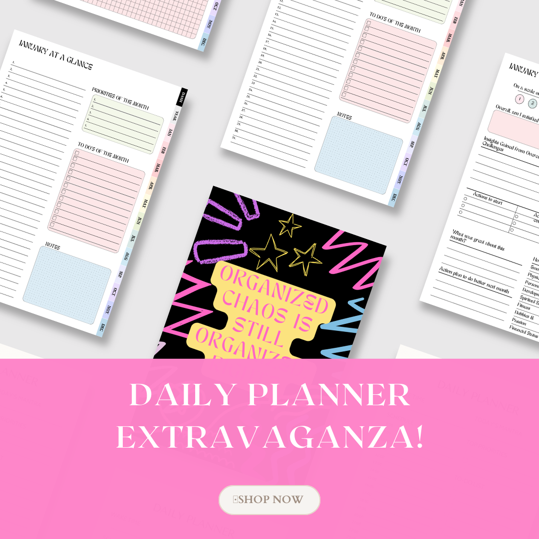 2026 Digital ADHD Planner - Focused Time Management & Task Organization for ADHD