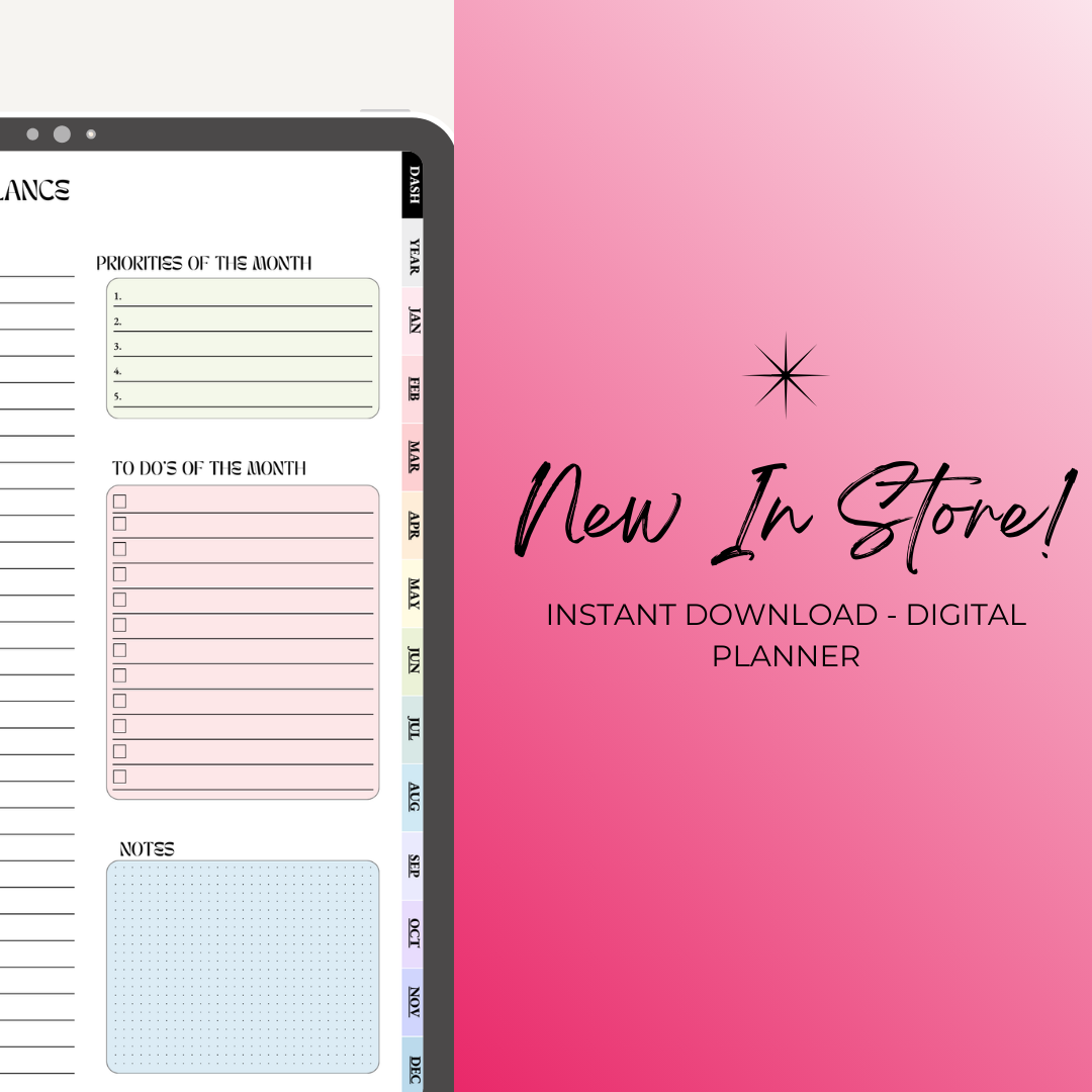 2026 Digital ADHD Planner - Focused Time Management & Task Organization for ADHD