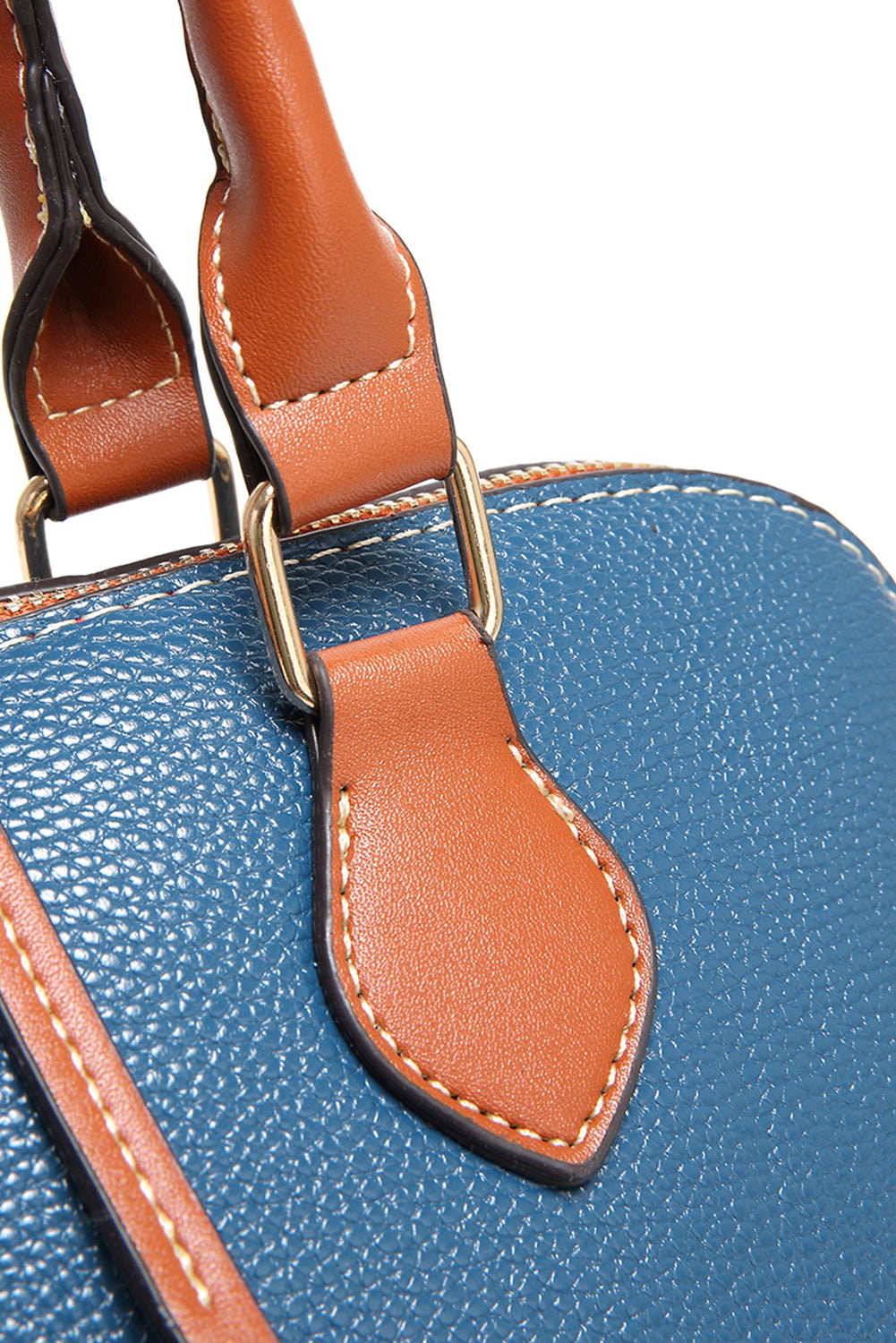 Sac en cuir PU bleu Ashleigh à la mode