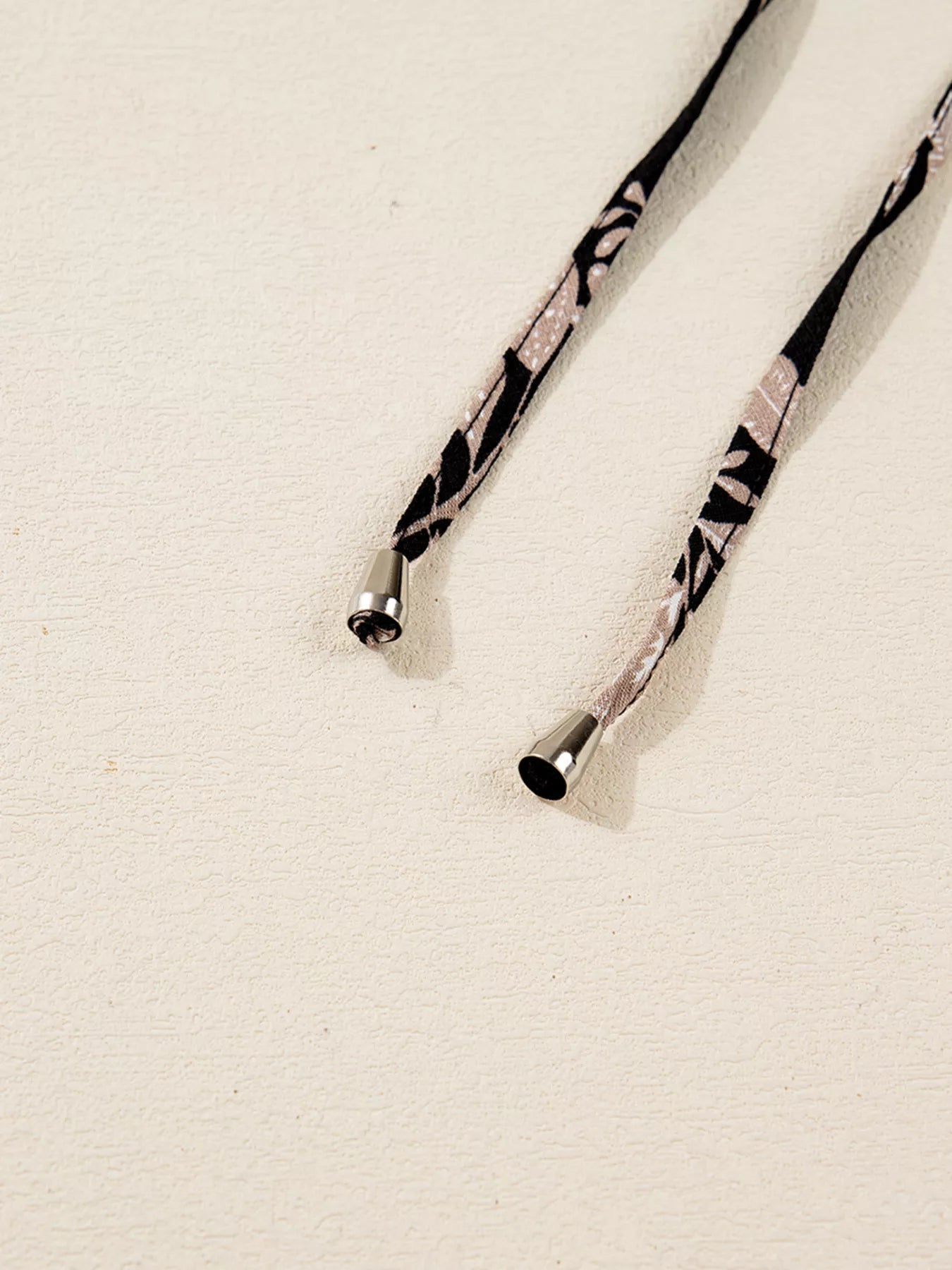 3/4 Sleeve Botanical Print Split Neck Loose Mini Dress - MAD RUFFI