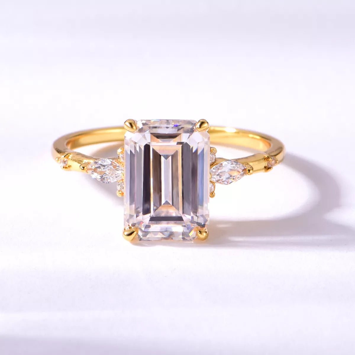 3.5 Carat Moissanite 925 Sterling Silver Ring - MAD RUFFI