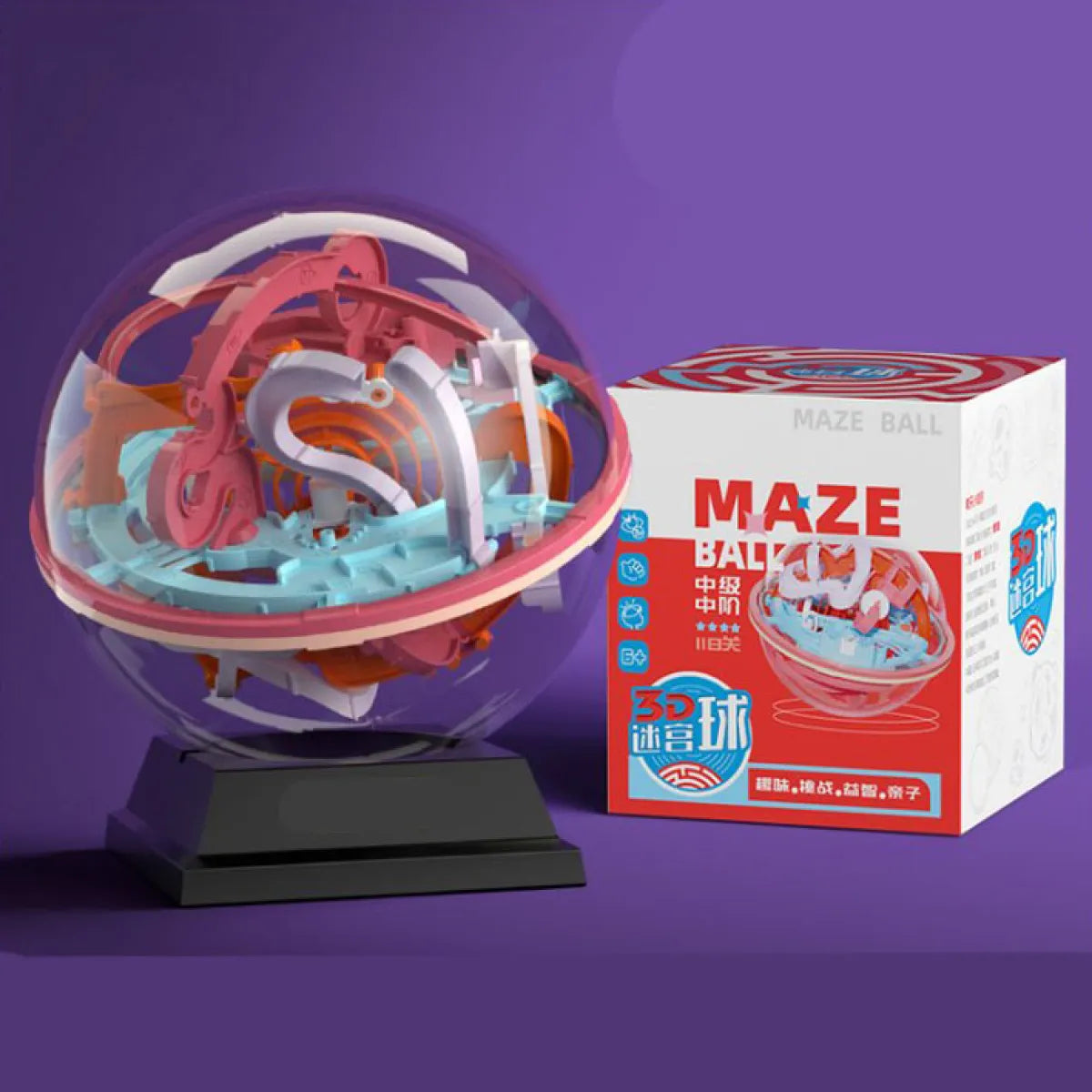 Bola de rompecabezas interactivo 3D Gravity Maze