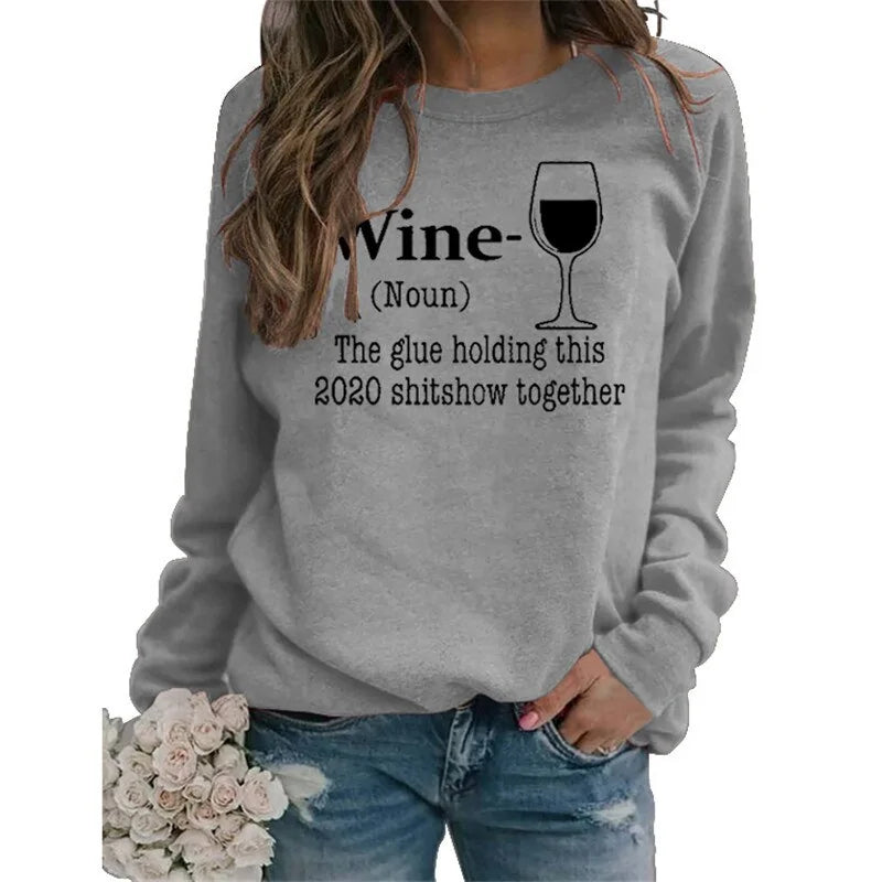 Sudadera de vino