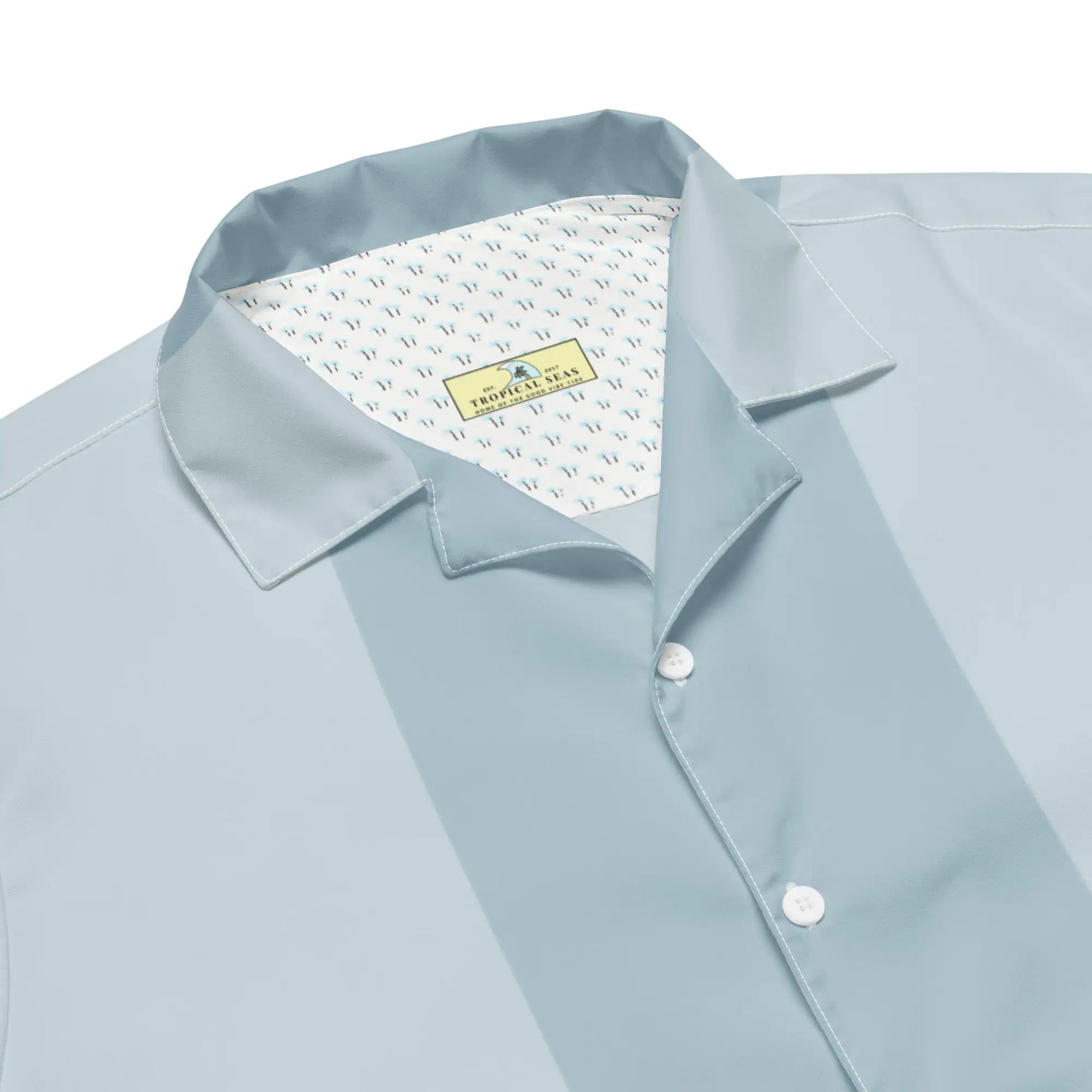 Mako Blue Button Shirt: Tauchen Sie ein in die Eleganz der Küste!