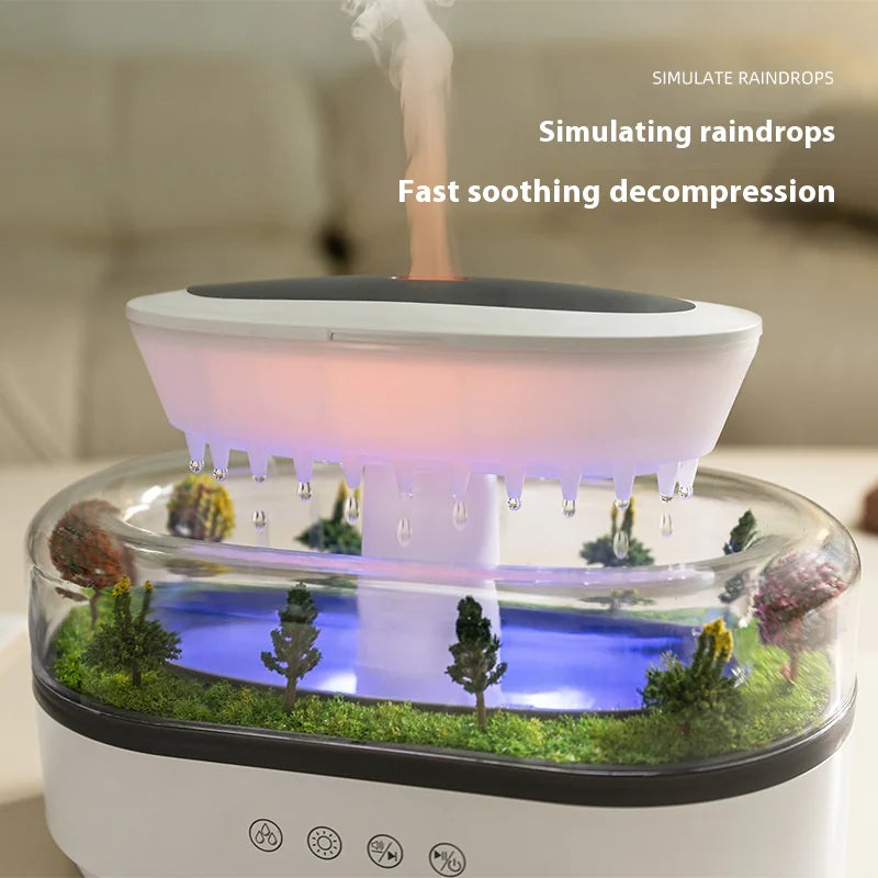 Micro Landscape Raindrop Aroma Diffuser