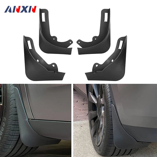 Mud Flaps for Tesla Model Y 2024 2023 - 2020 Splash Guards Matte Fender No Drilling Required Accessories Fit Model Y 5 Seater