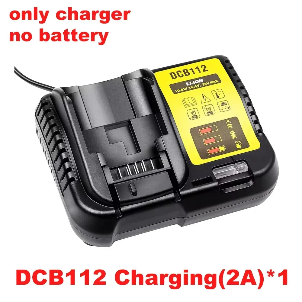 Premium 12000mAh 20V Replacement Battery for DeWalt Power Tools - Compatible with DCB200, DCB205, and DCB206 Series