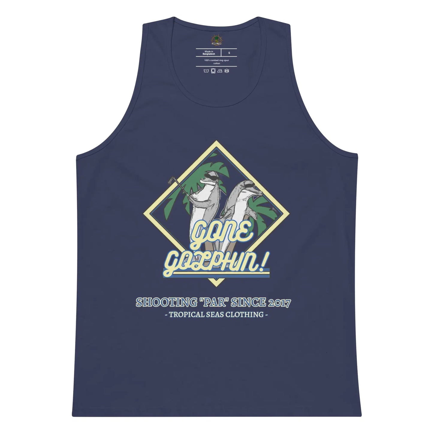 Men’s Premium Gone Golphin Tank Top