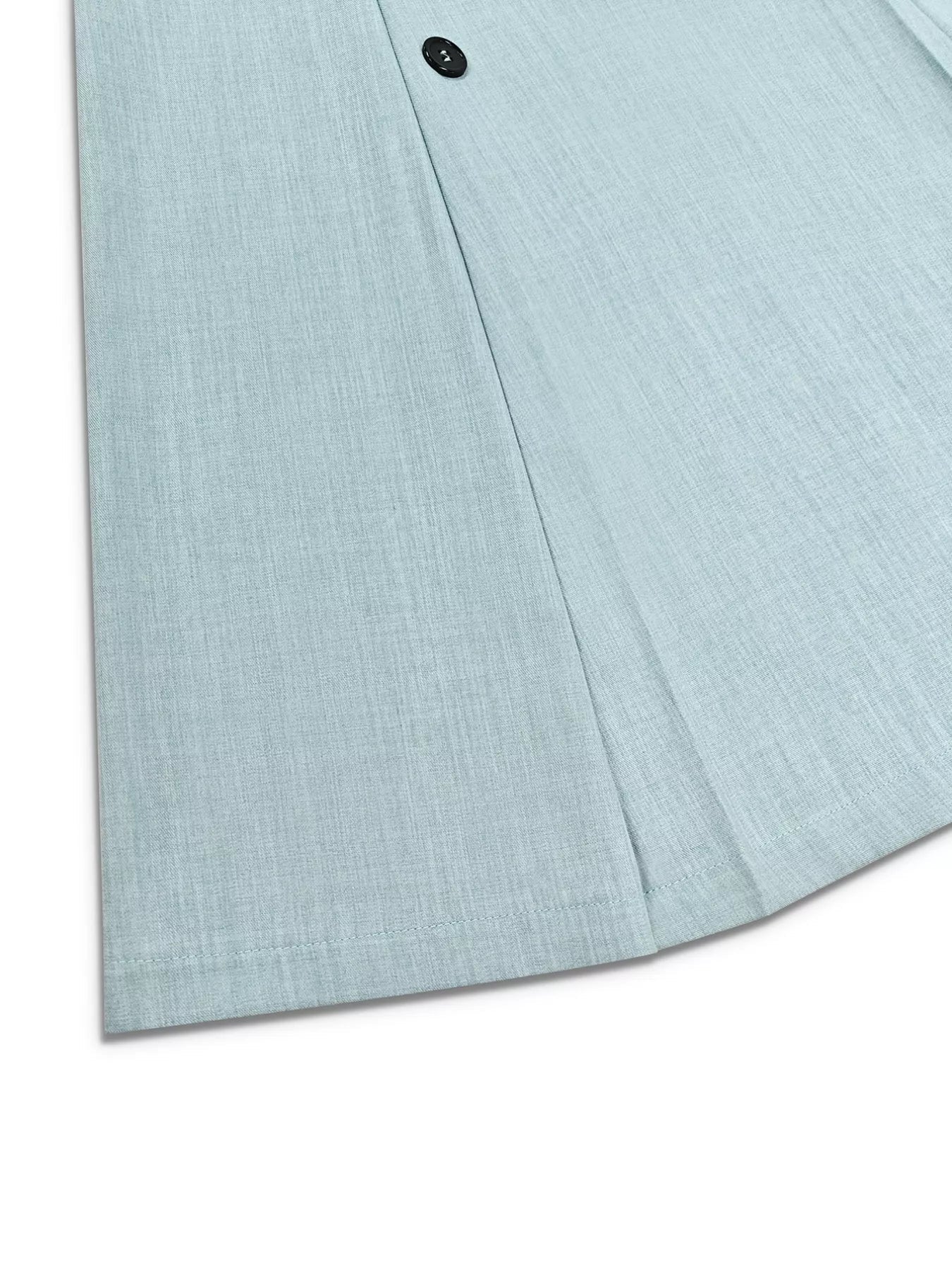 A - Line Decor Button Long Sleeve Dress - MAD RUFFI