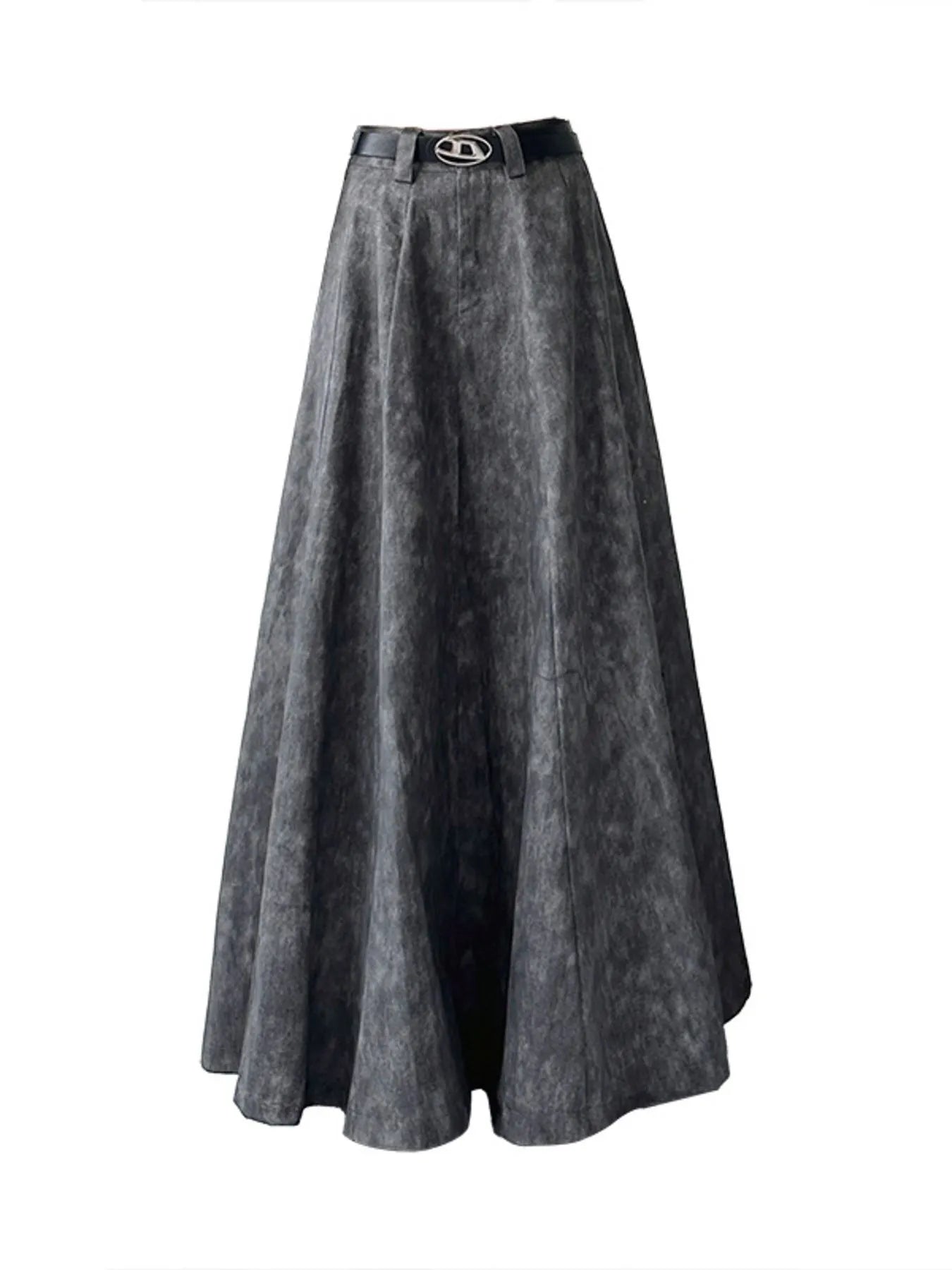 A - Line Maxi Skirt - MAD RUFFI
