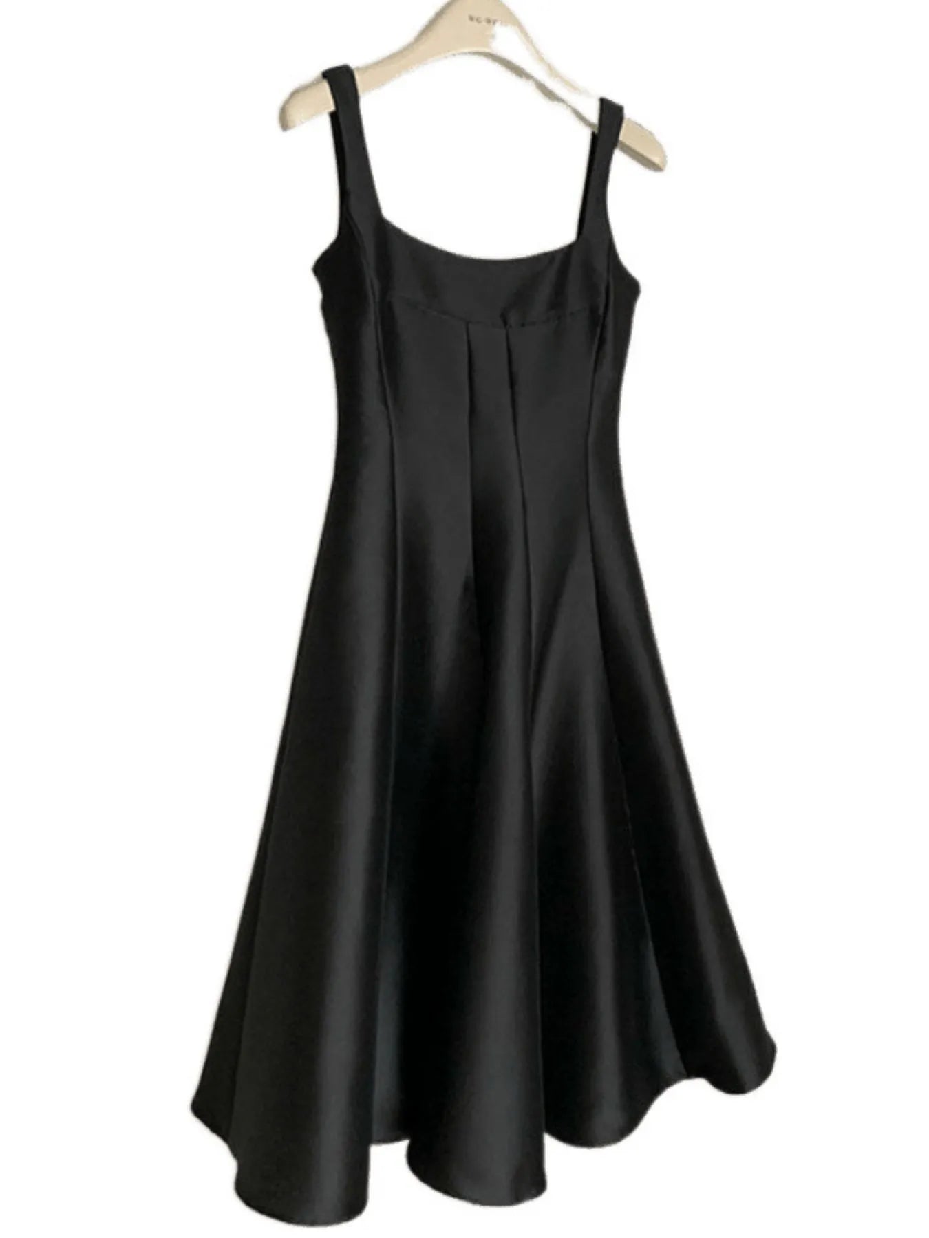 A - Line Silhouette Midi Sleeveless Dress - MAD RUFFI