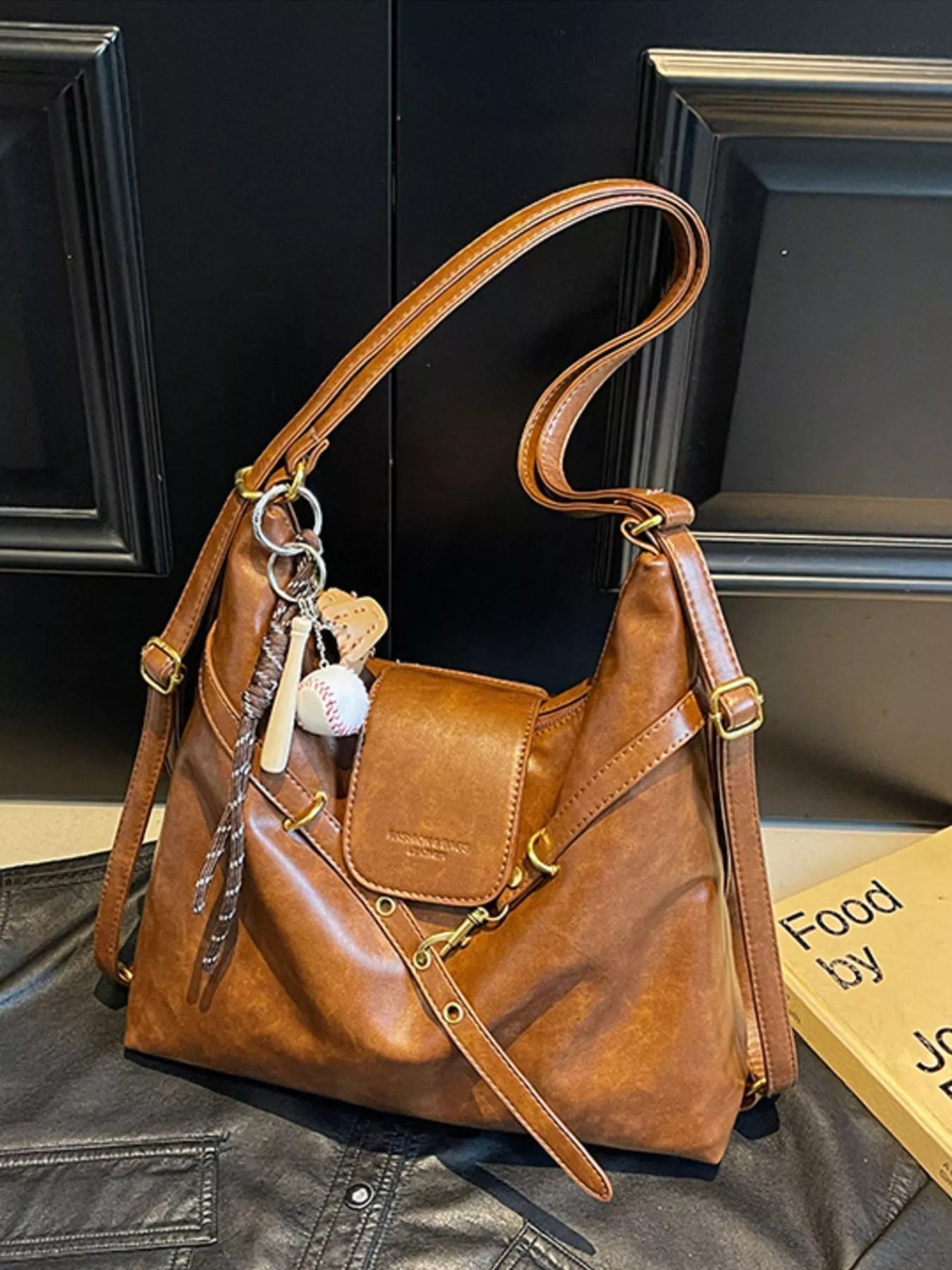 Adjustable Strap Convertible Bag - MAD RUFFI