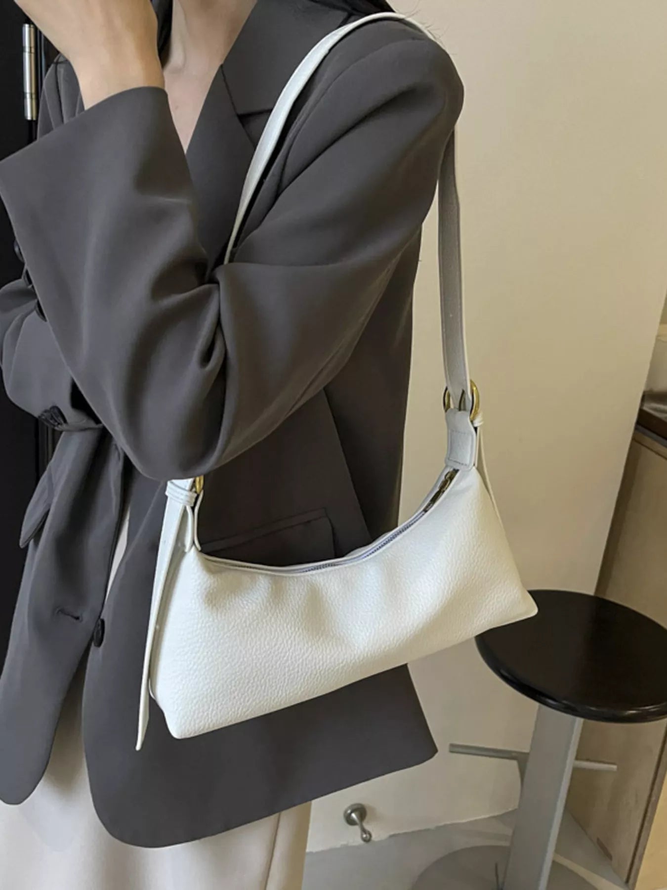 Adjustable Strap Crossbody Bag - MAD RUFFI