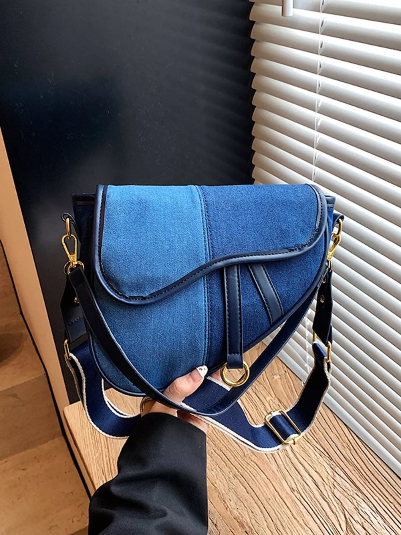 Adjustable Strap Crossbody Bag - MAD RUFFI