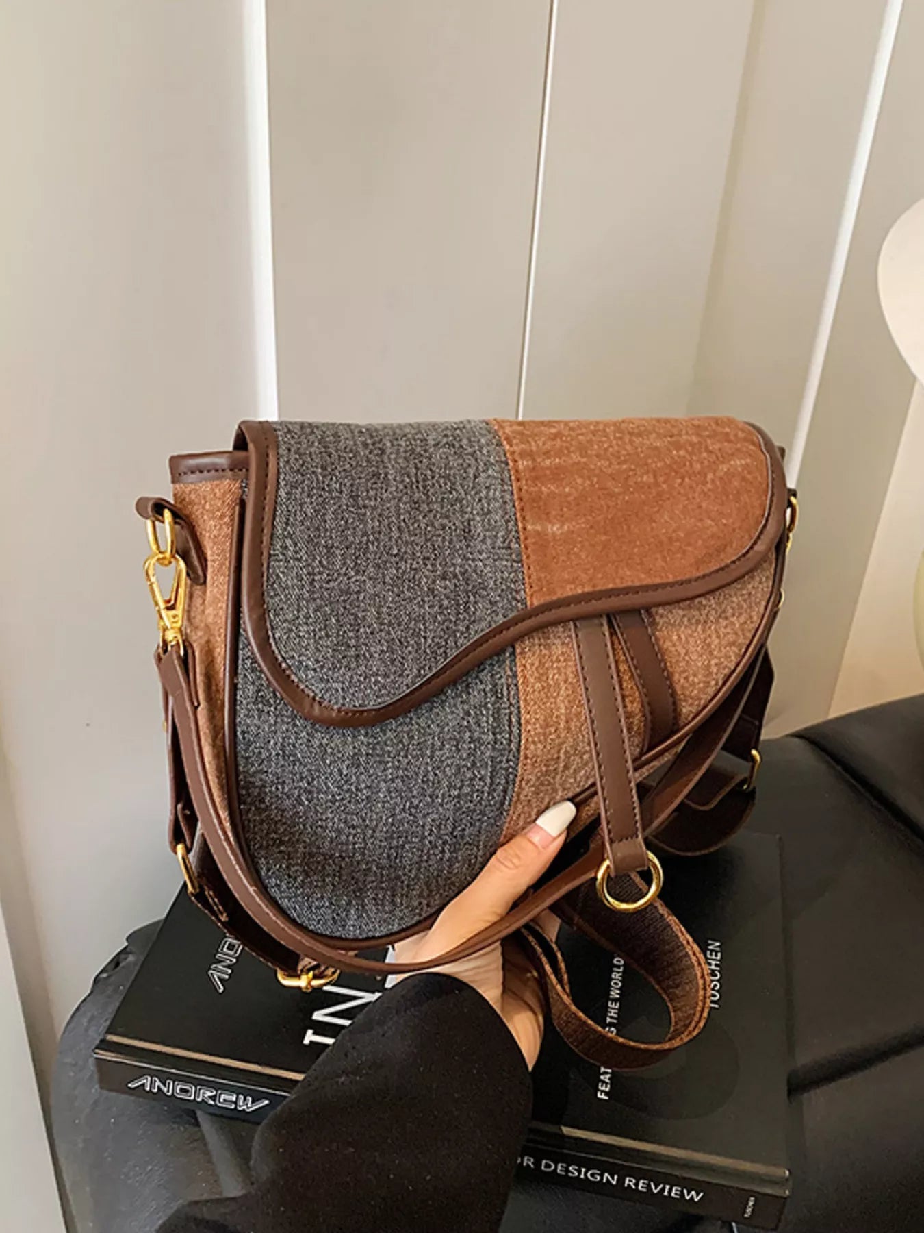 Adjustable Strap Crossbody Bag - MAD RUFFI