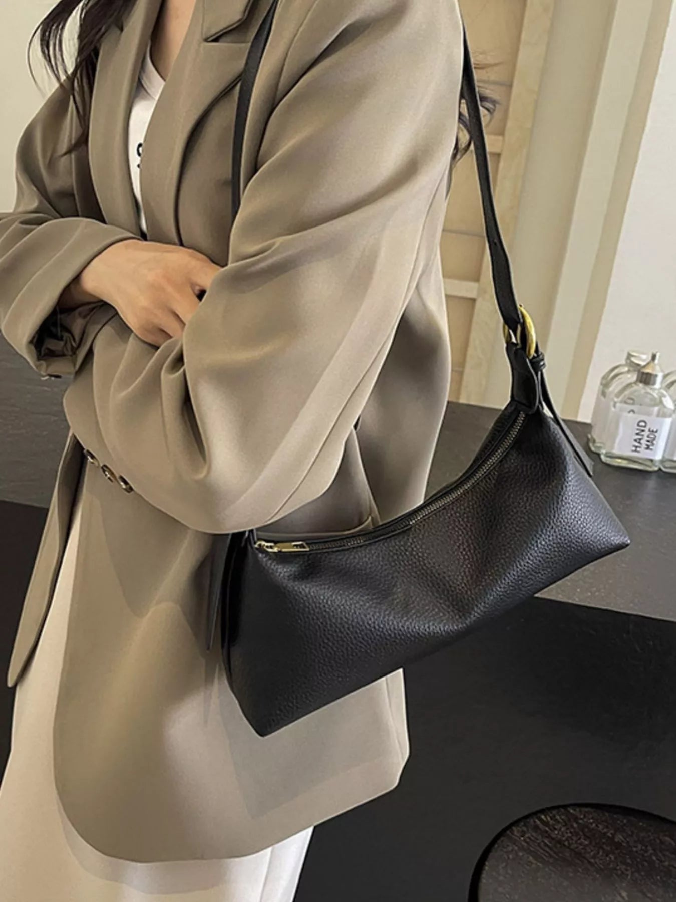 Adjustable Strap Crossbody Bag - MAD RUFFI