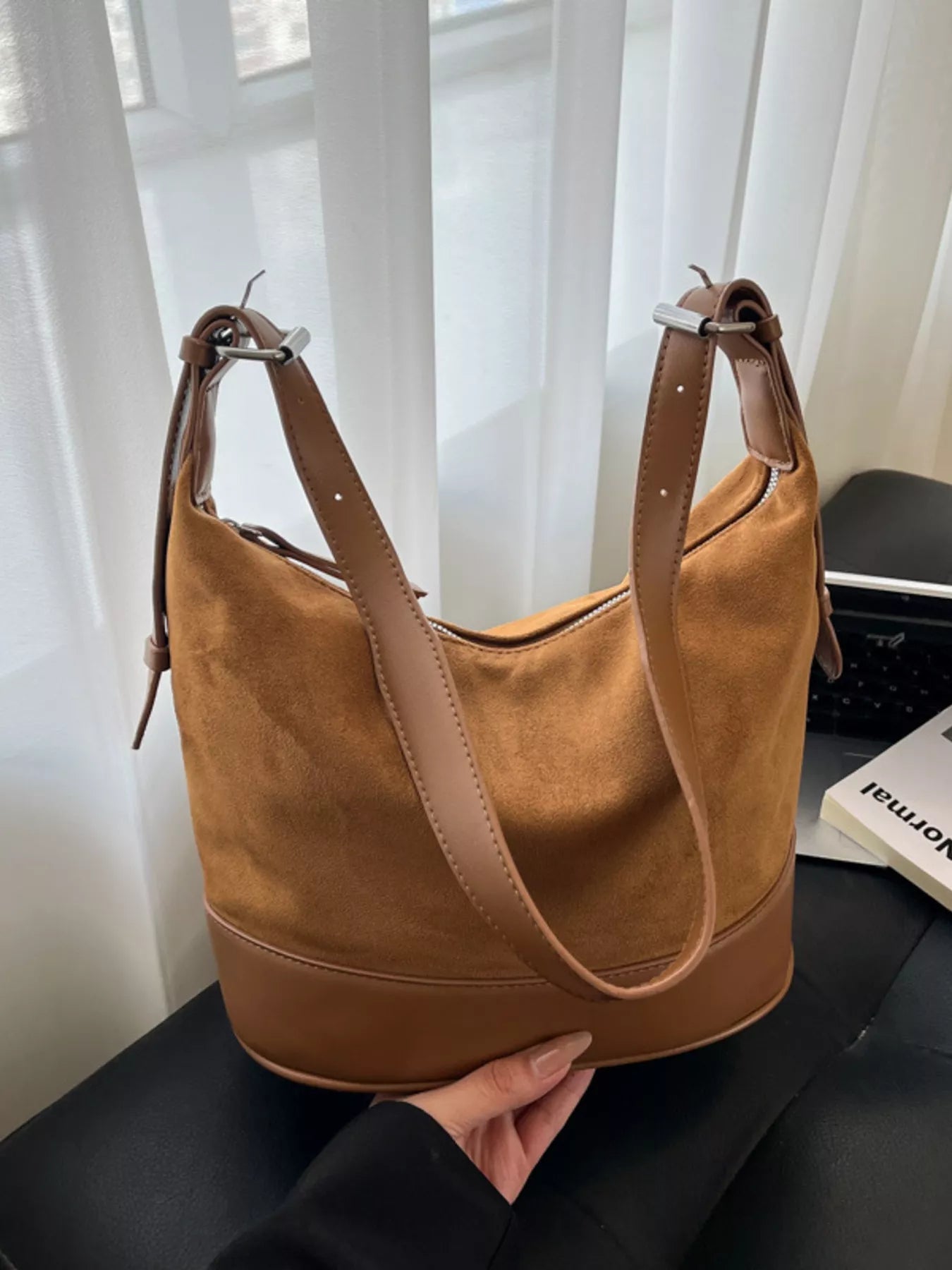 Adjustable Strap Tote Bag - MAD RUFFI