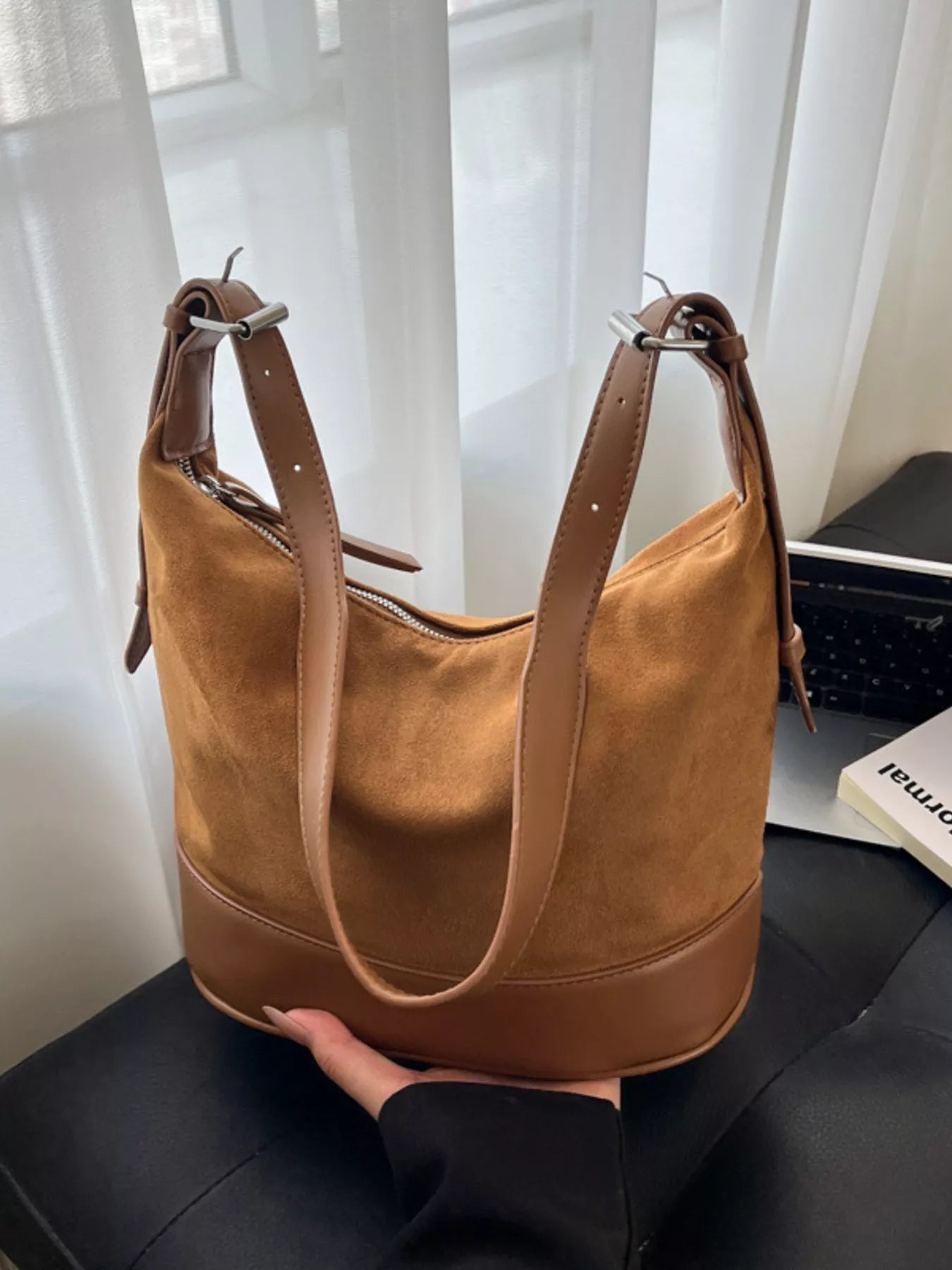 Adjustable Strap Tote Bag - MAD RUFFI