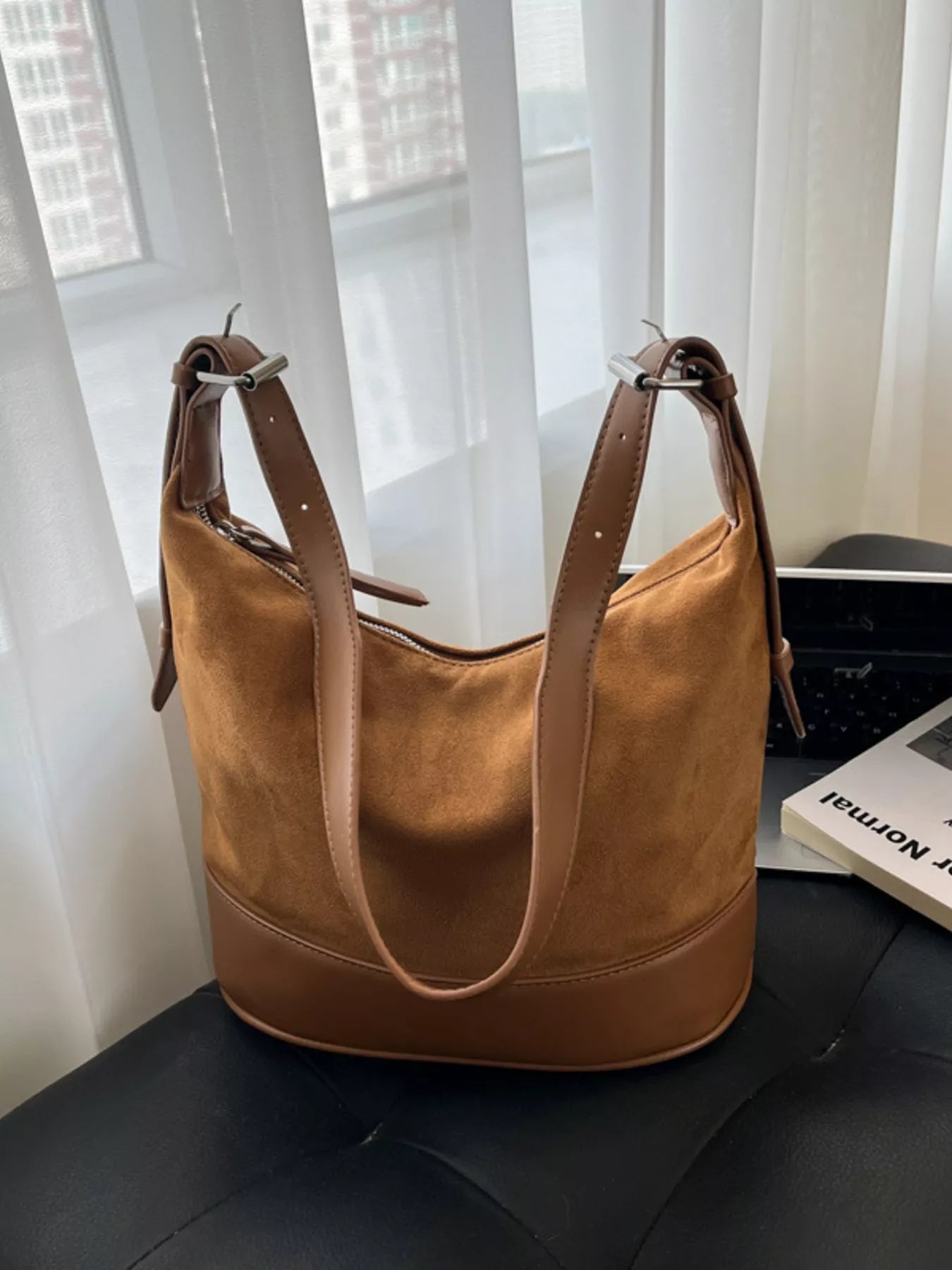 Adjustable Strap Tote Bag - MAD RUFFI