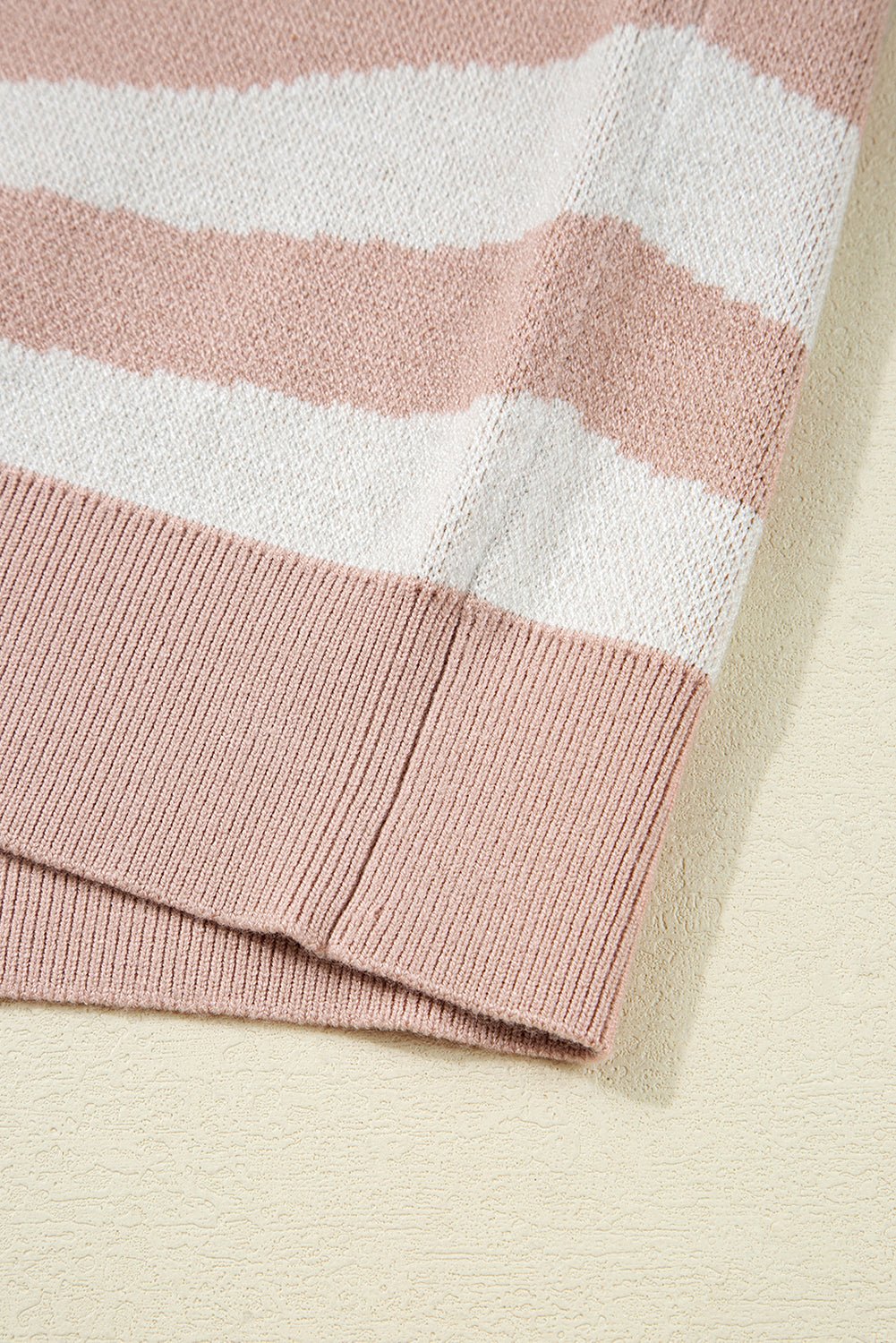 Apricot Cactus Pattern Button Front Knit Cardigan - MAD RUFFI