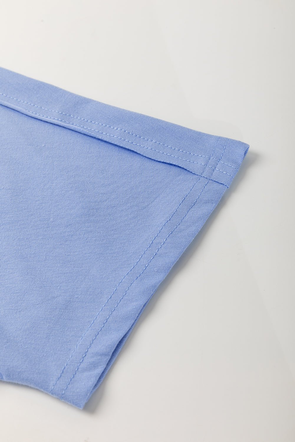 apricot flower patched exposed stitching trim loose tee - MAD RUFFI