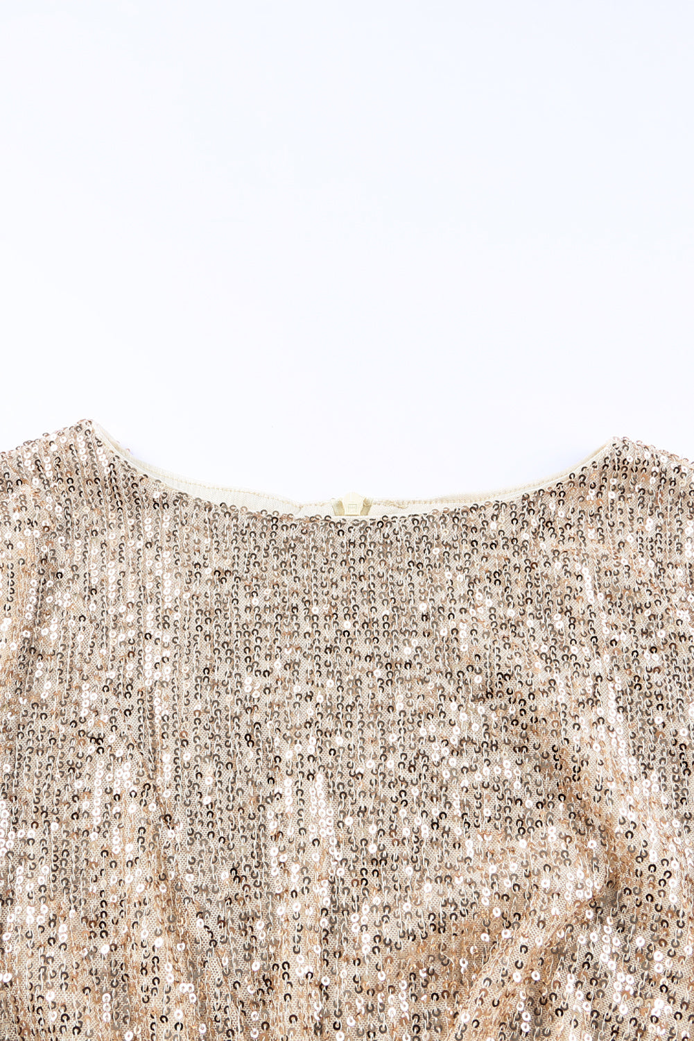 Apricot Party Twist Knot Bodycon Sequin Dress - MAD RUFFI