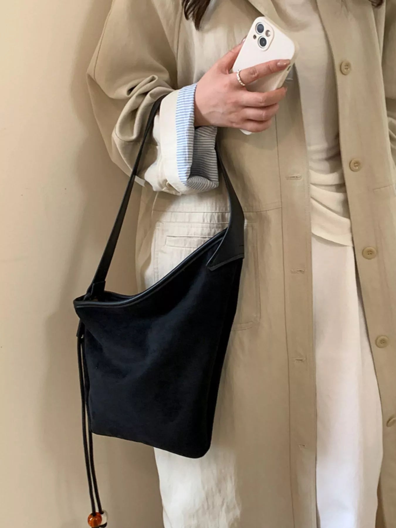 Asymmetrical Lightweight Crossbody Bag - MAD RUFFI