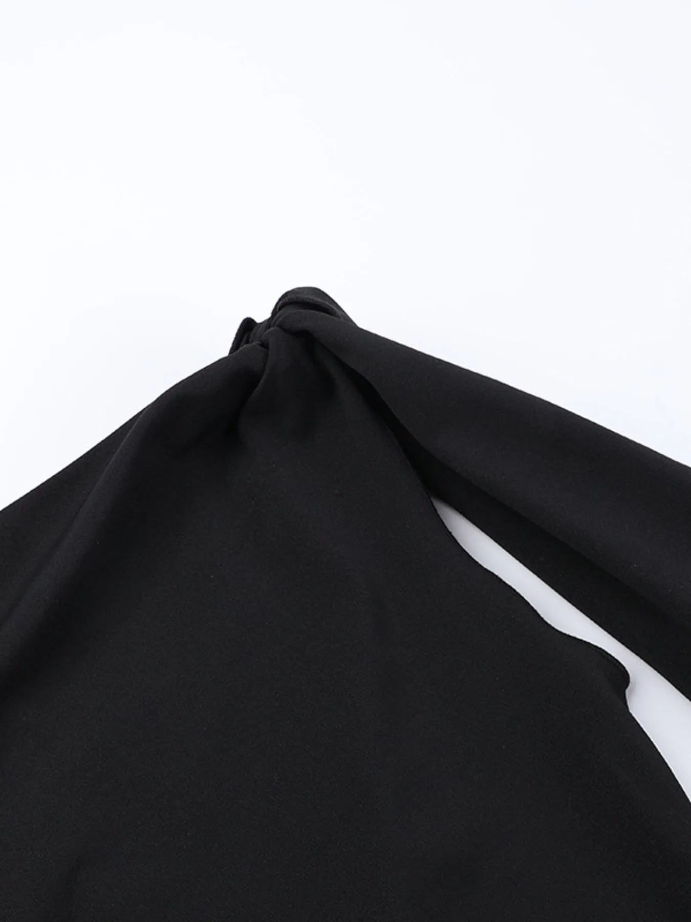 Asymmetrical Tied Sleeveless Maxi Dress - MAD RUFFI