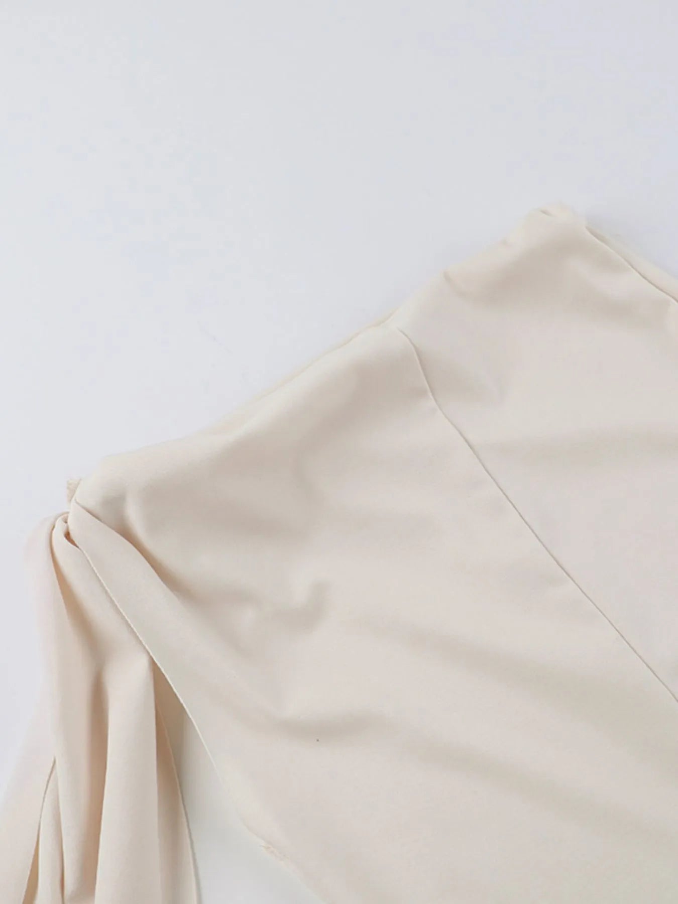 Asymmetrical Tied Sleeveless Maxi Dress - MAD RUFFI