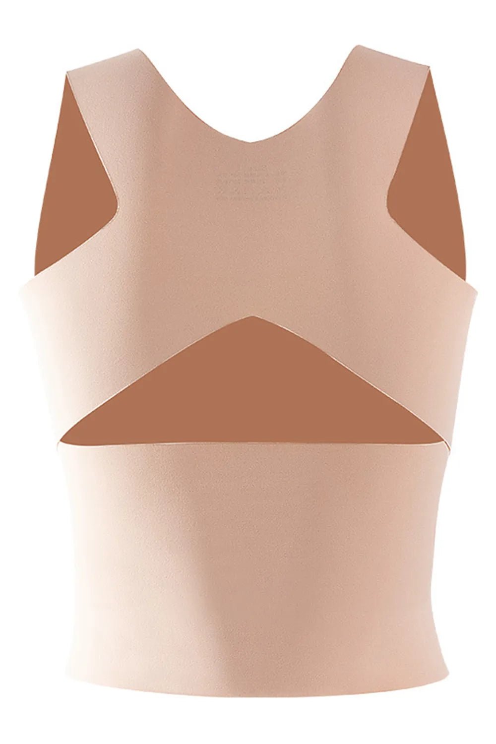 Basic Bae Scoop Neck Shapewear Tank with Removable Paddings - MAD RUFFI
