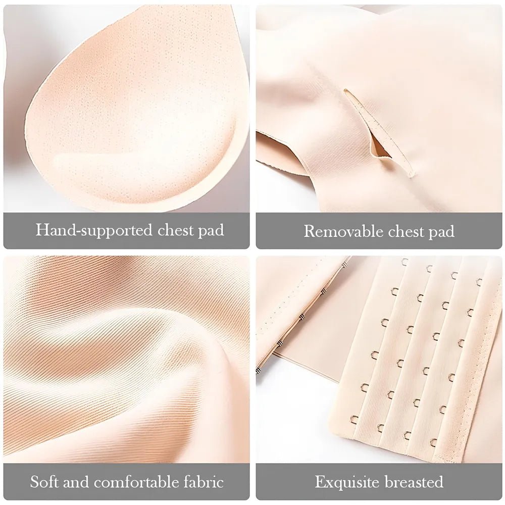 Basic Bae Scoop Neck Shapewear Tank with Removable Paddings - MAD RUFFI