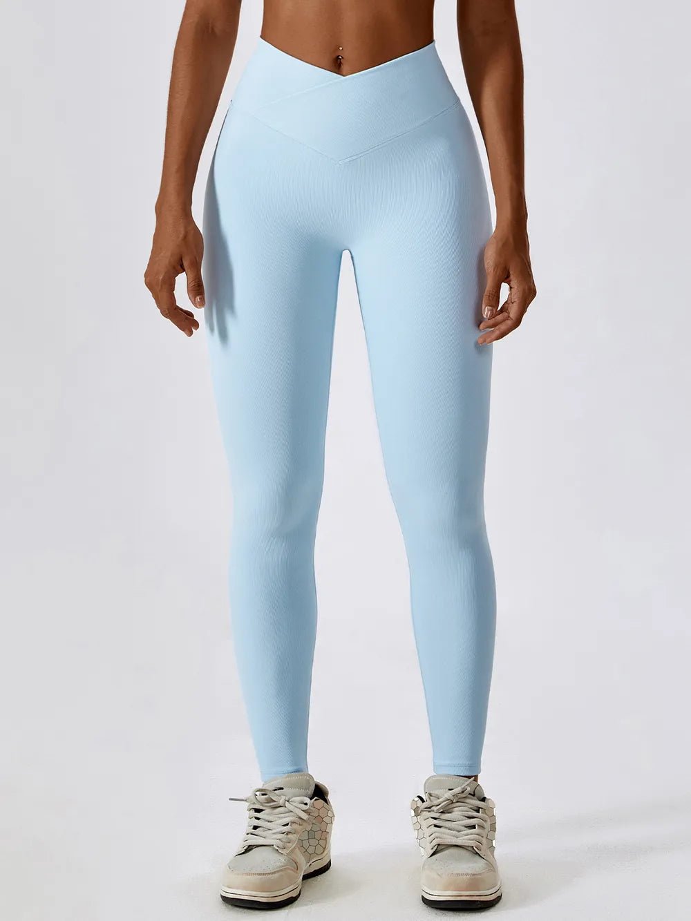 Basic Bae Wide Waistband Active Leggings - MAD RUFFI