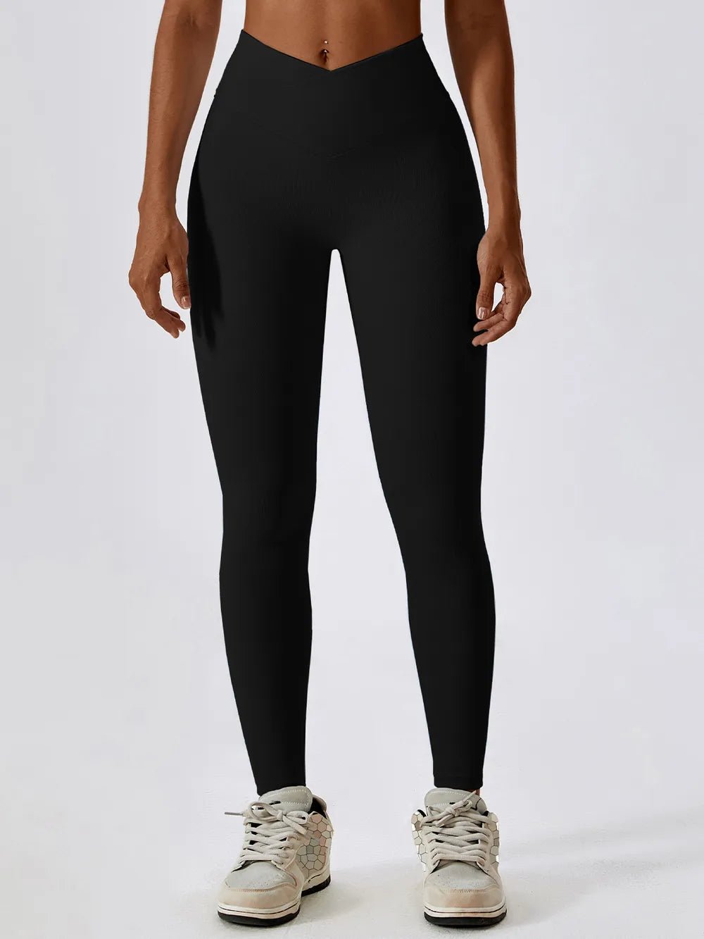 Basic Bae Wide Waistband Active Leggings - MAD RUFFI
