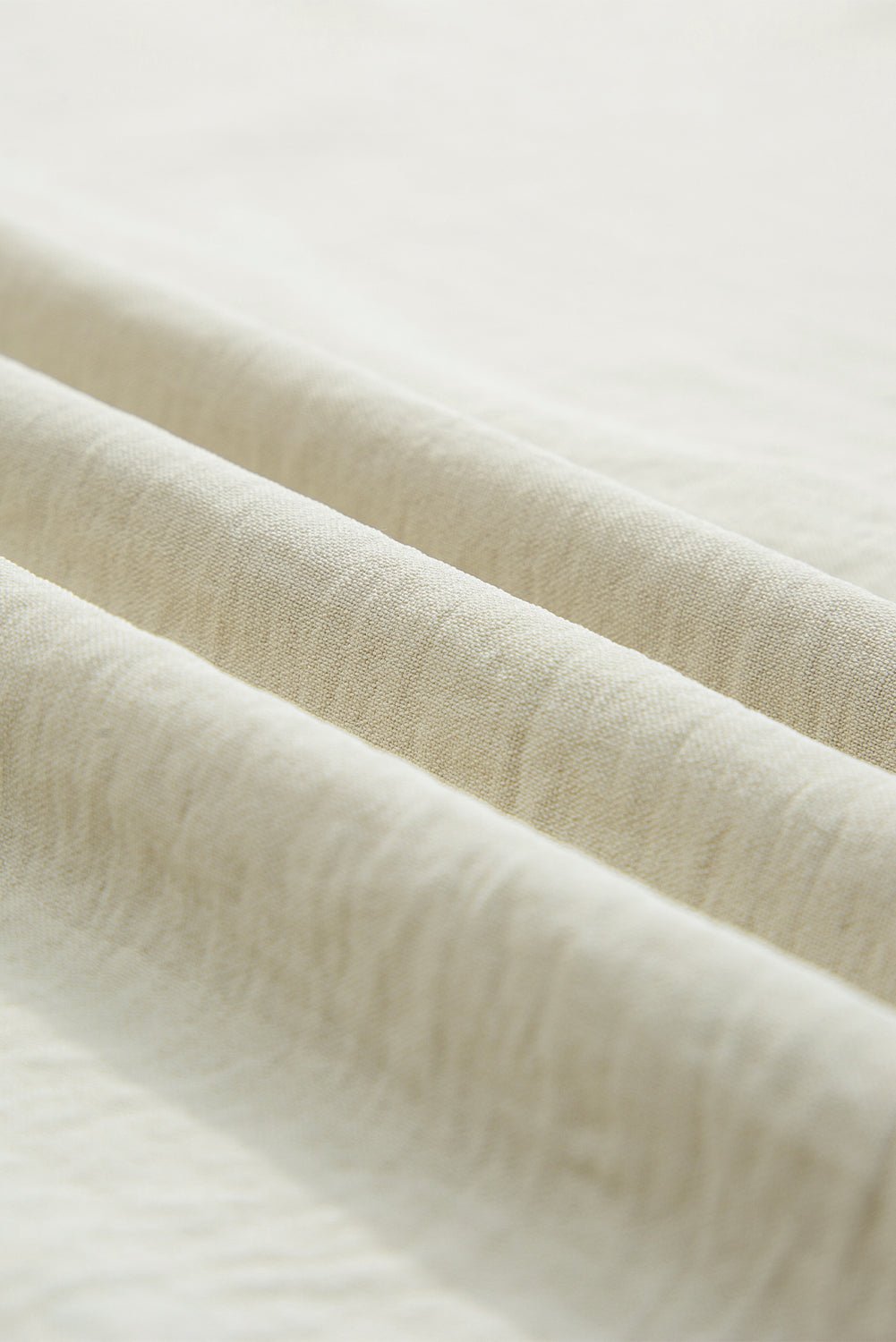 Beige Crinkle Pocket Half Sleeve Shirt - MAD RUFFI