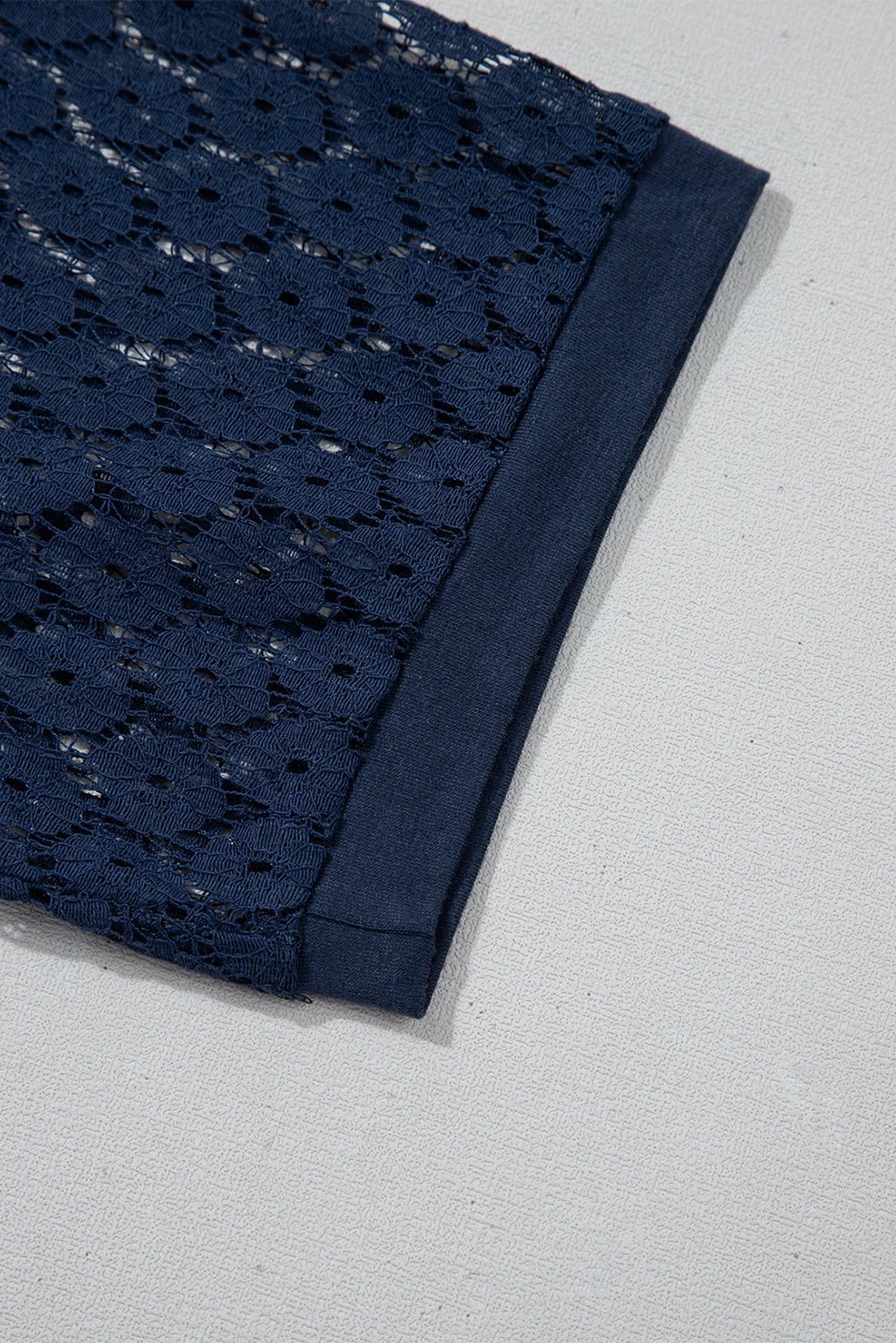 Black Contrast Lace Raglan Sleeve Pleated Mini Dress - MAD RUFFI