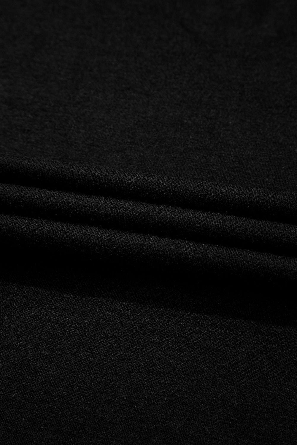 Black Plus Size Floral Mesh Patchwork Loose V Neck T Shirt - MAD RUFFI