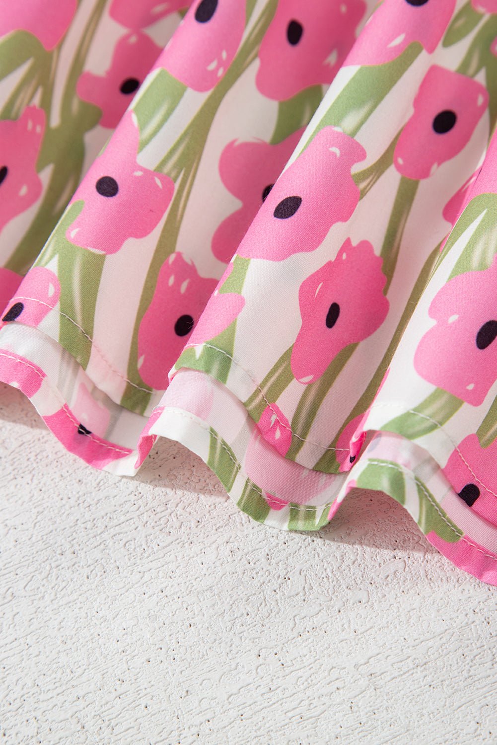 Blue Floral Print Square Neck Ruffled Strap Maxi Dress - MAD RUFFI