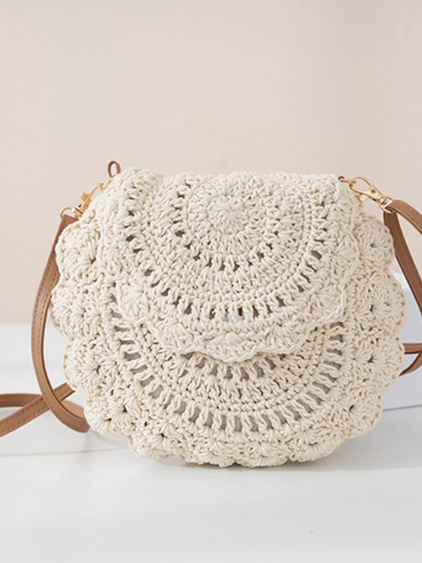 Boho Crochet Crossbody Bag - MAD RUFFI